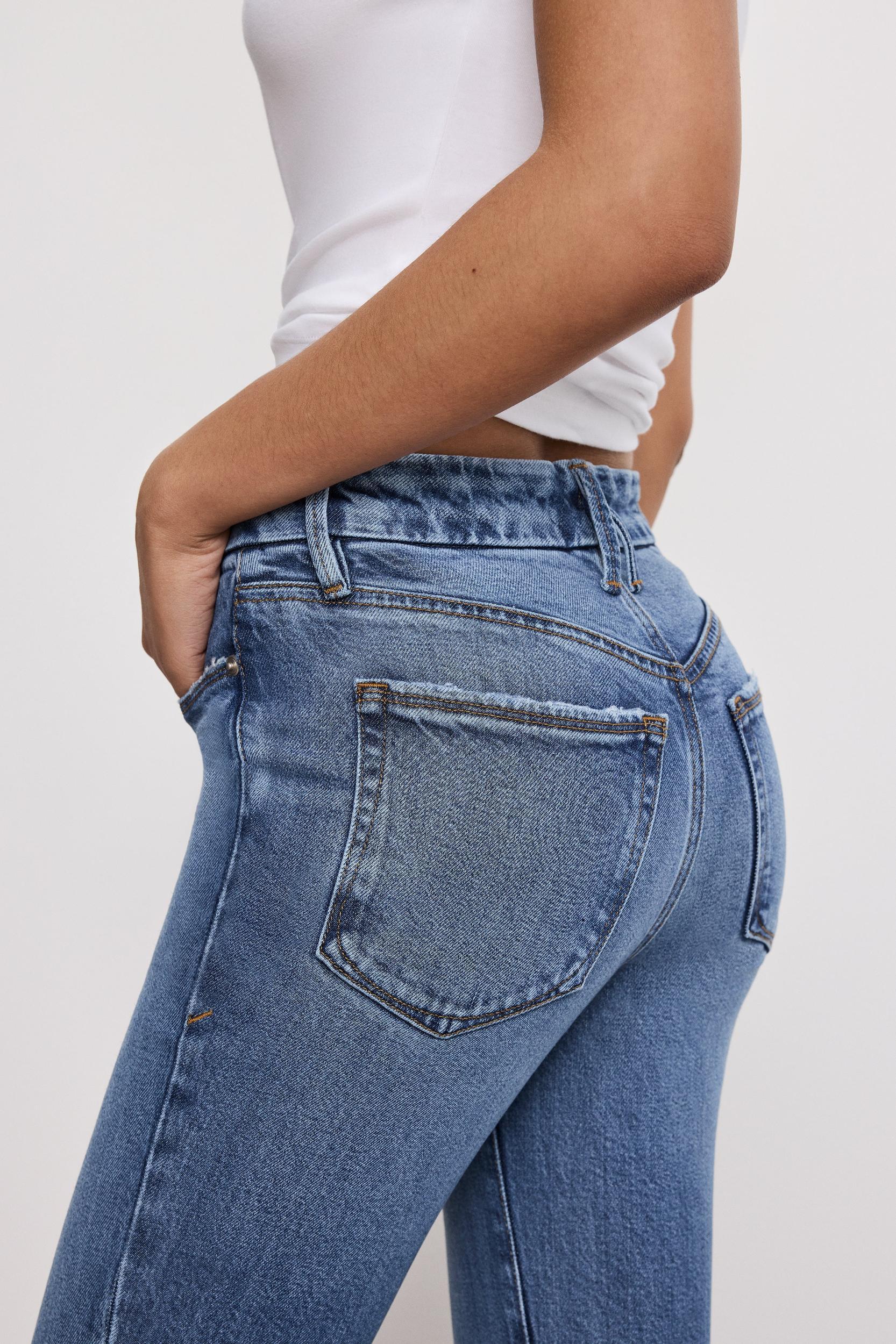 SOFT-TECH GOOD LEGS FLARE JEANS | INDIGO513 Product Image