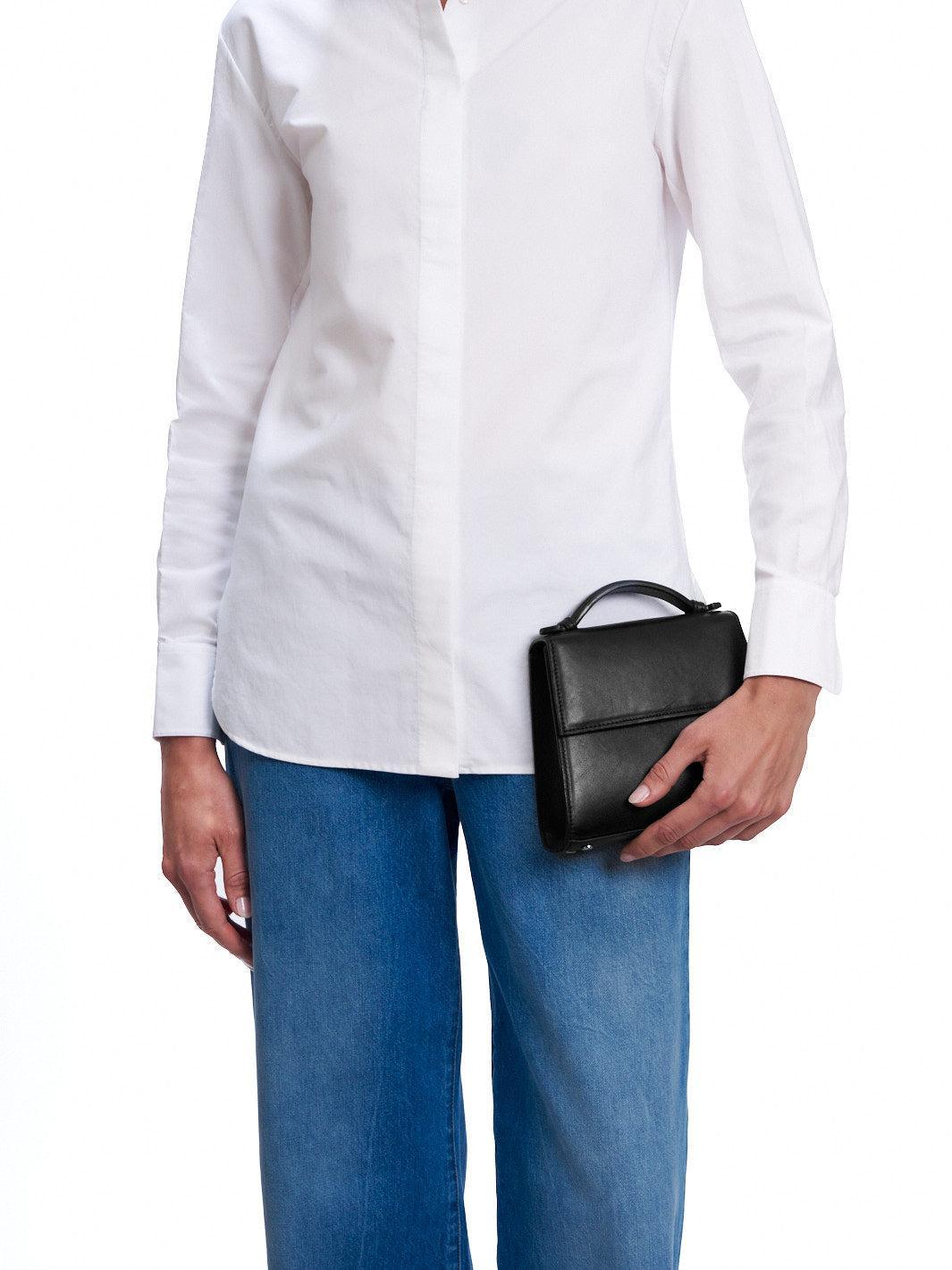 Small Top Handle in Nappa Product Image