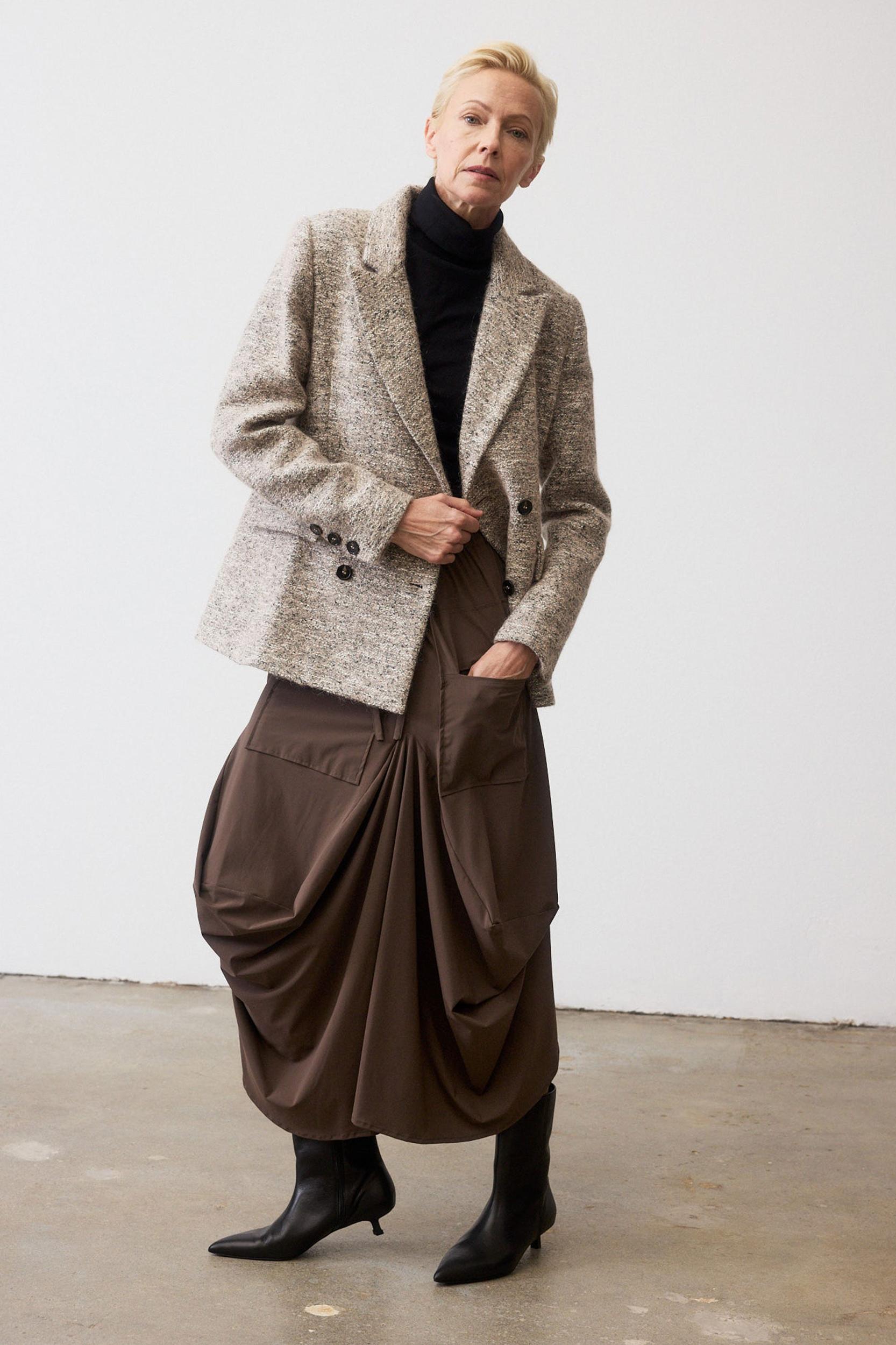 On the Clock Tweed Blazer Product Image