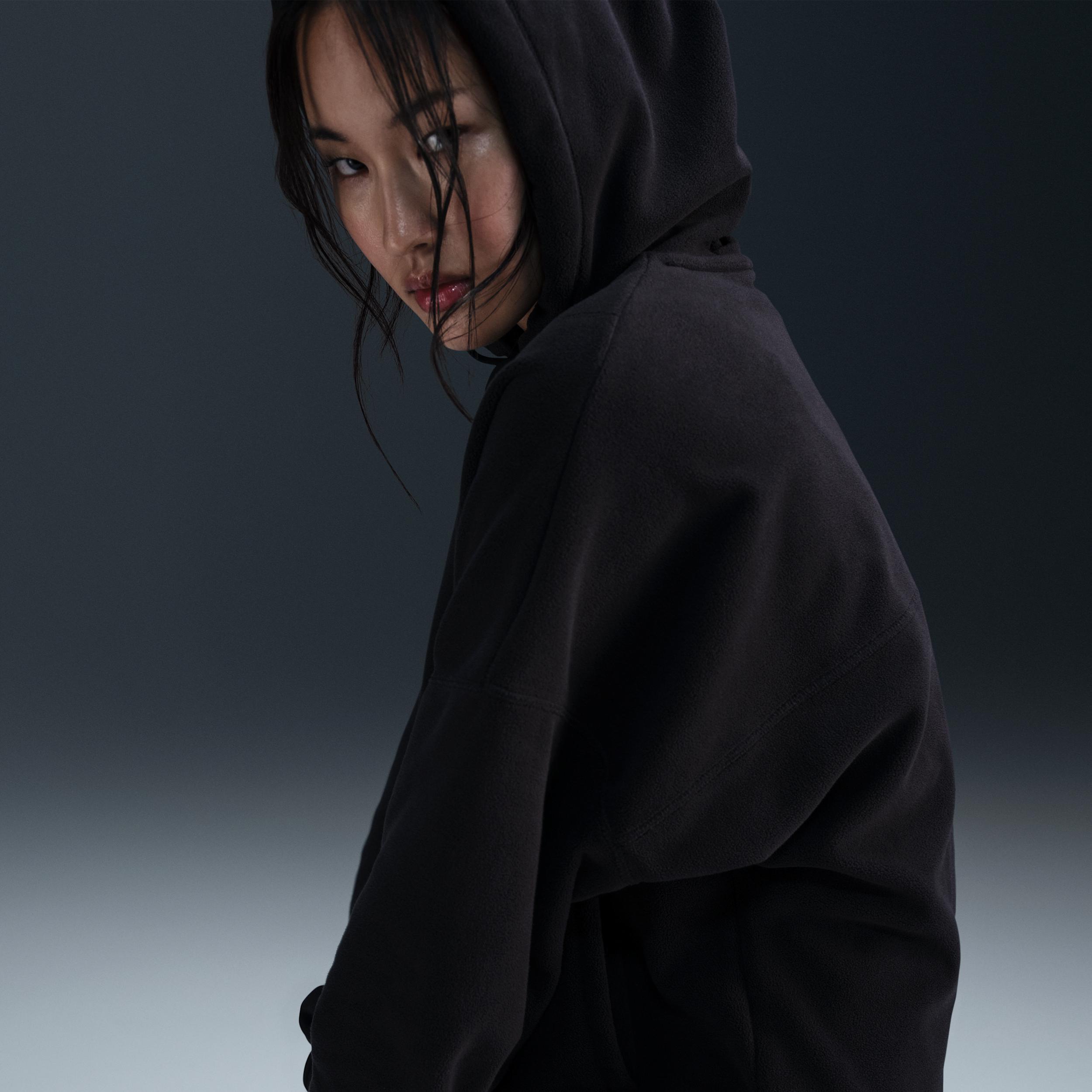 Nike One Women's Oversized Therma-FIT Pullover Fleece Hoodie Product Image