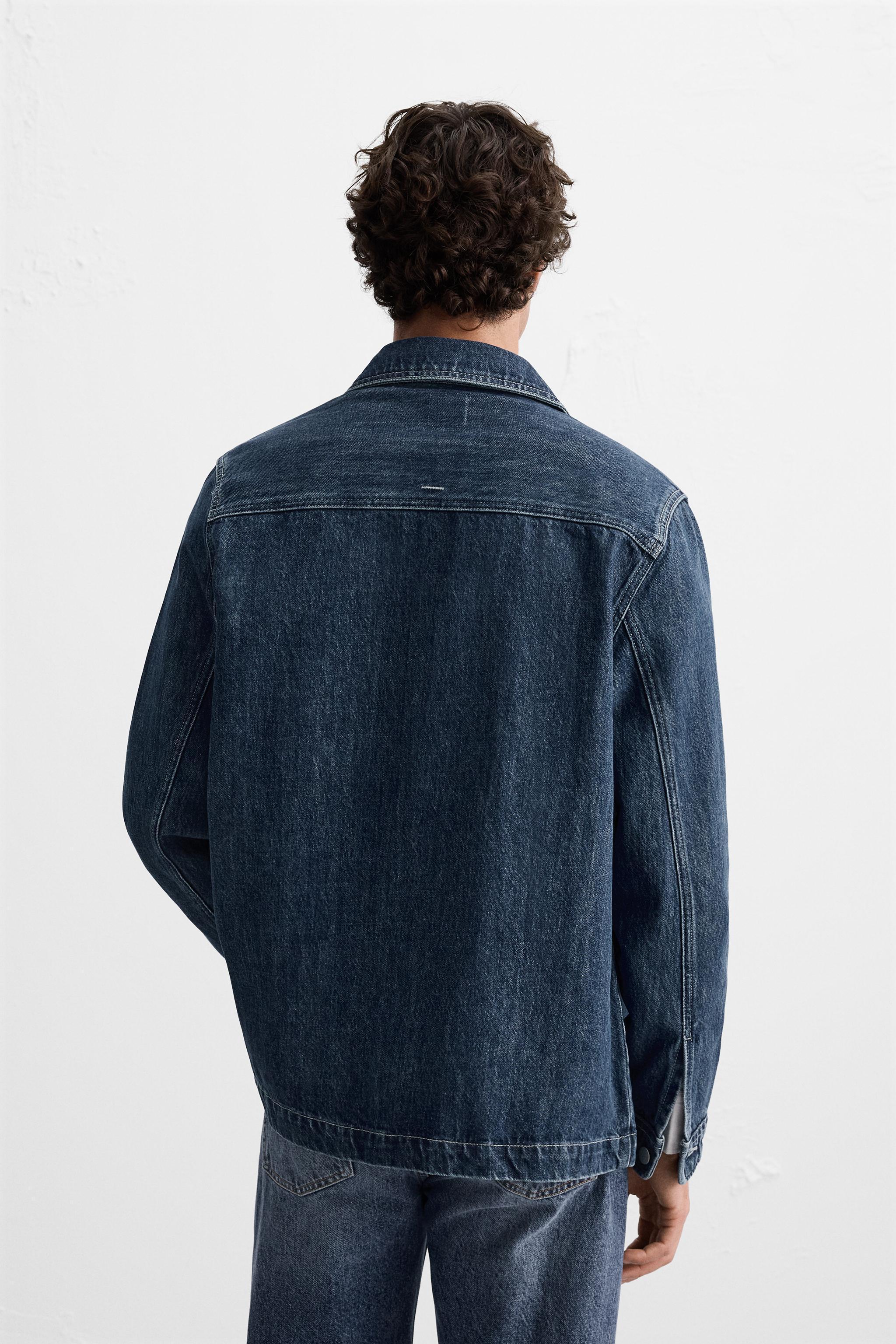 POCKET DENIM OVERSHIRT Product Image