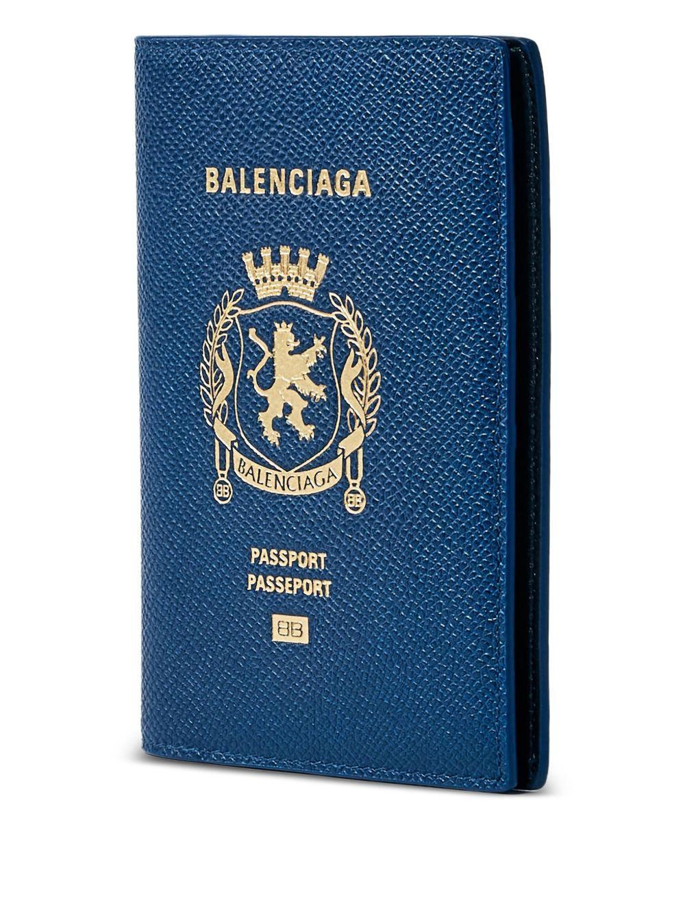 logo-embellished passport holder Product Image