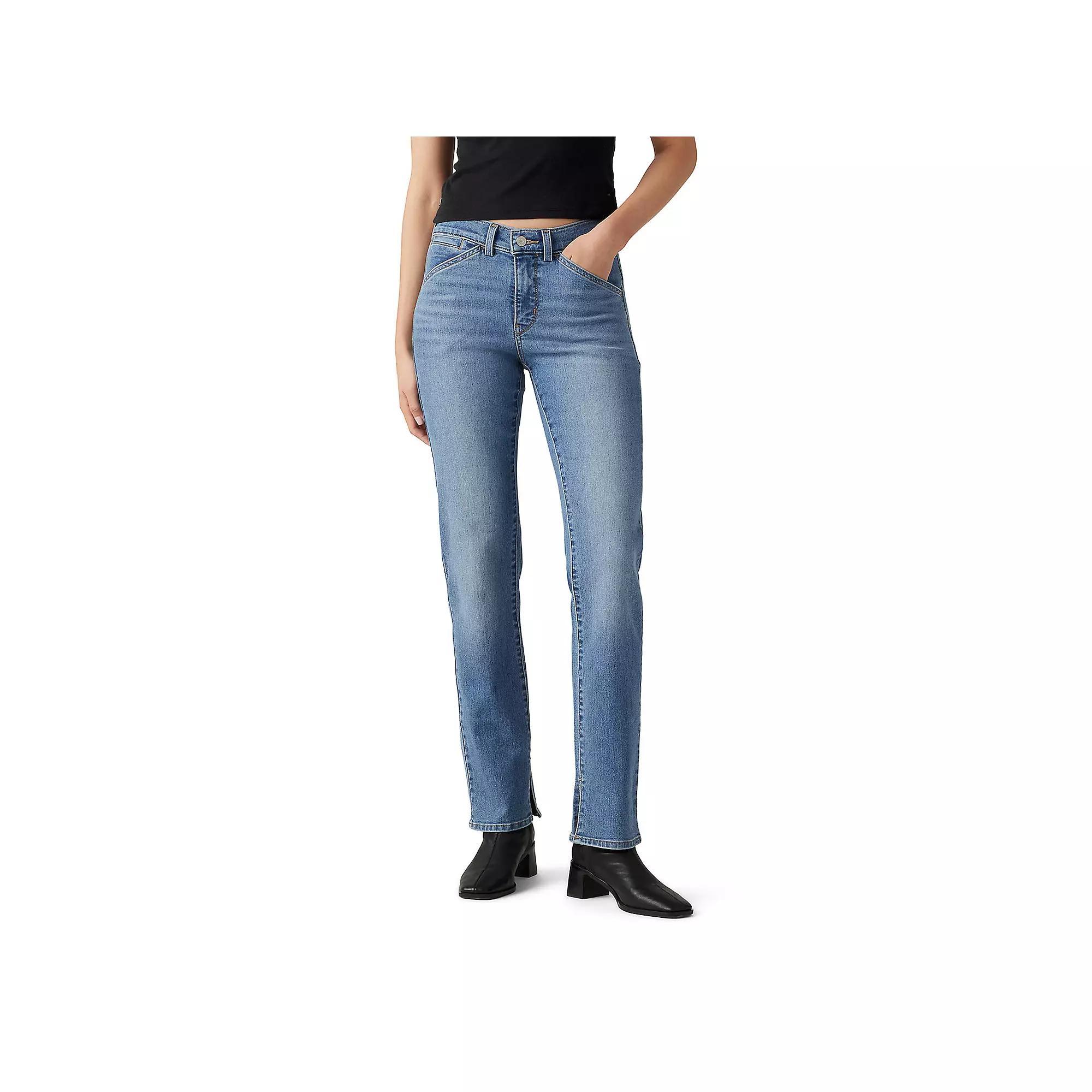 Women's Levi's® 314™ Shaping Straight Jeans, Size: 25(US 0)Medium, Working Harder Product Image