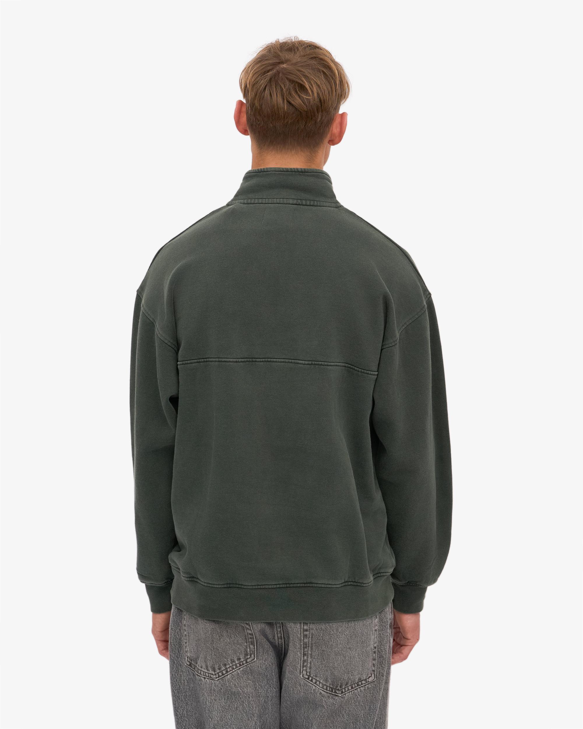 Organic Quarter Zip - Hunter Green Product Image