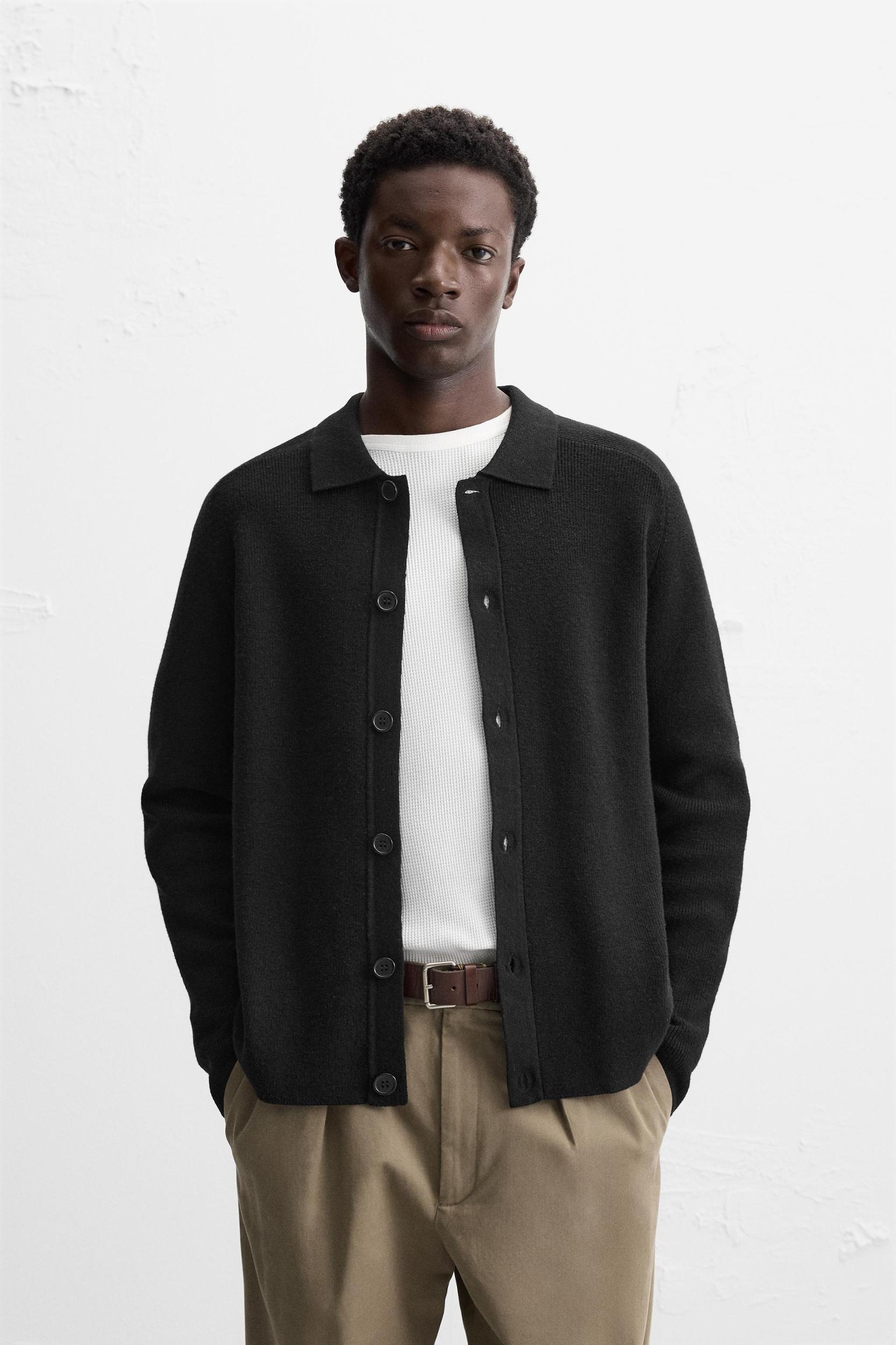 WOOL BLEND CARDIGAN Product Image