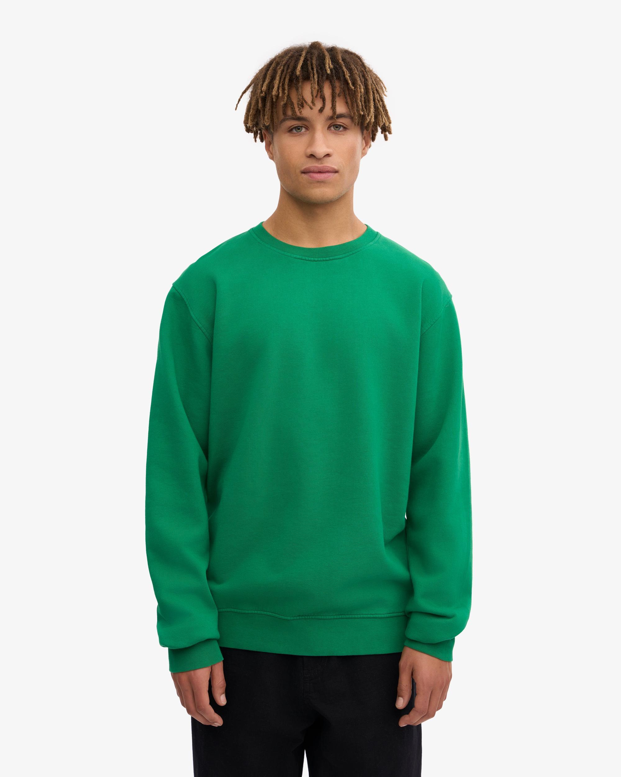 Classic Organic Crew - Pine Green Product Image