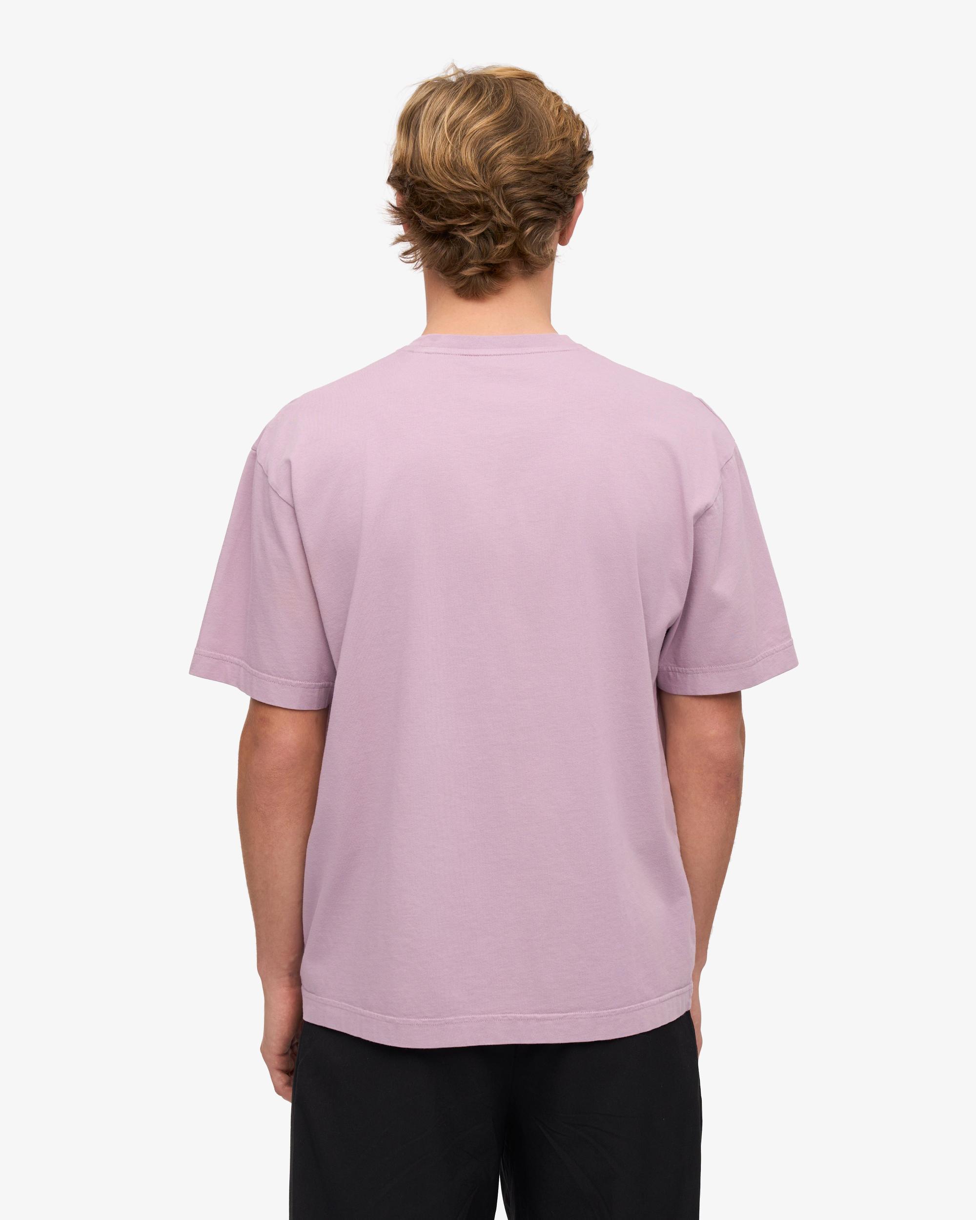 Oversized Organic T-Shirt - Soft Lavender Product Image