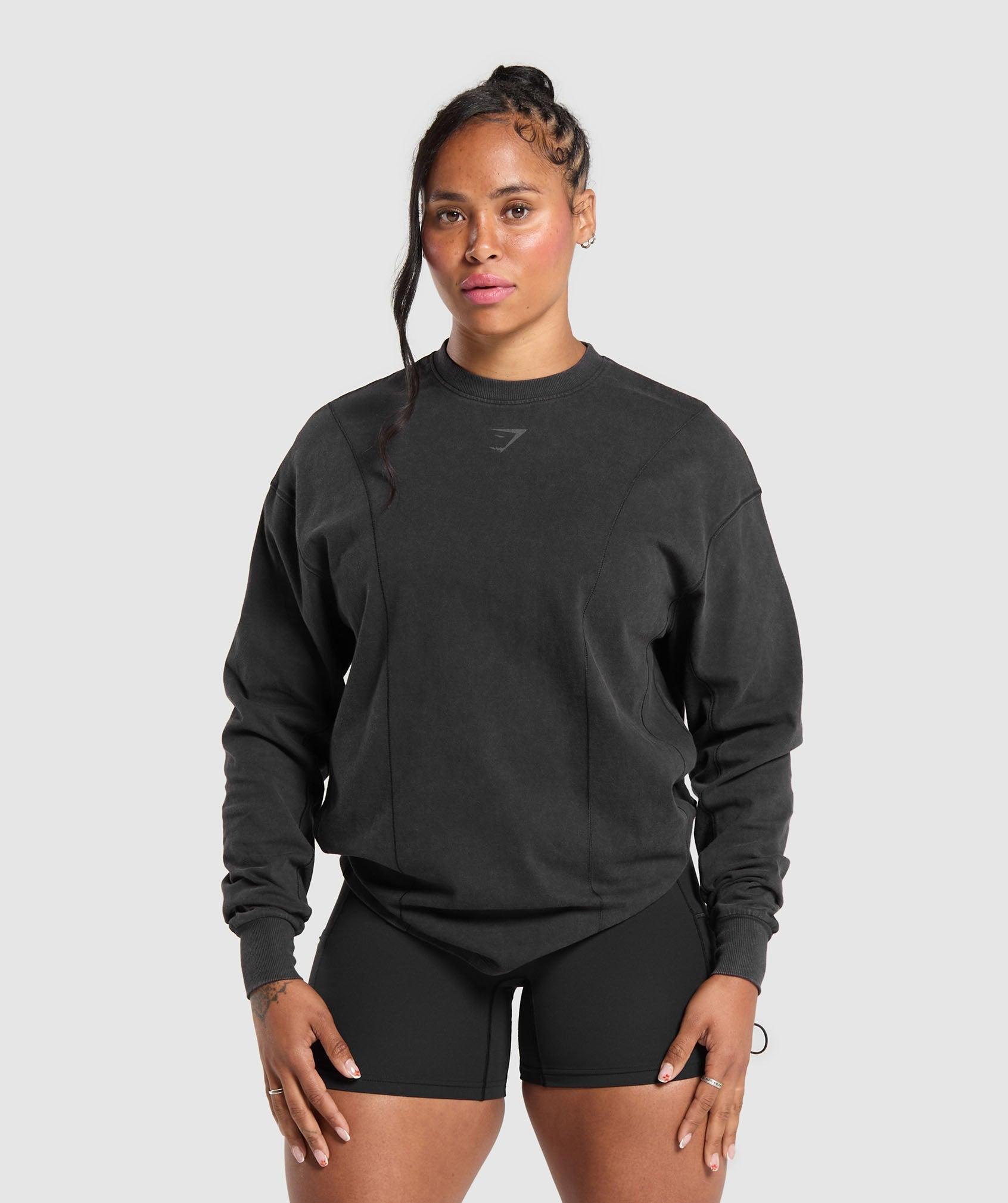 Power Oversized Long Sleeve Top Product Image
