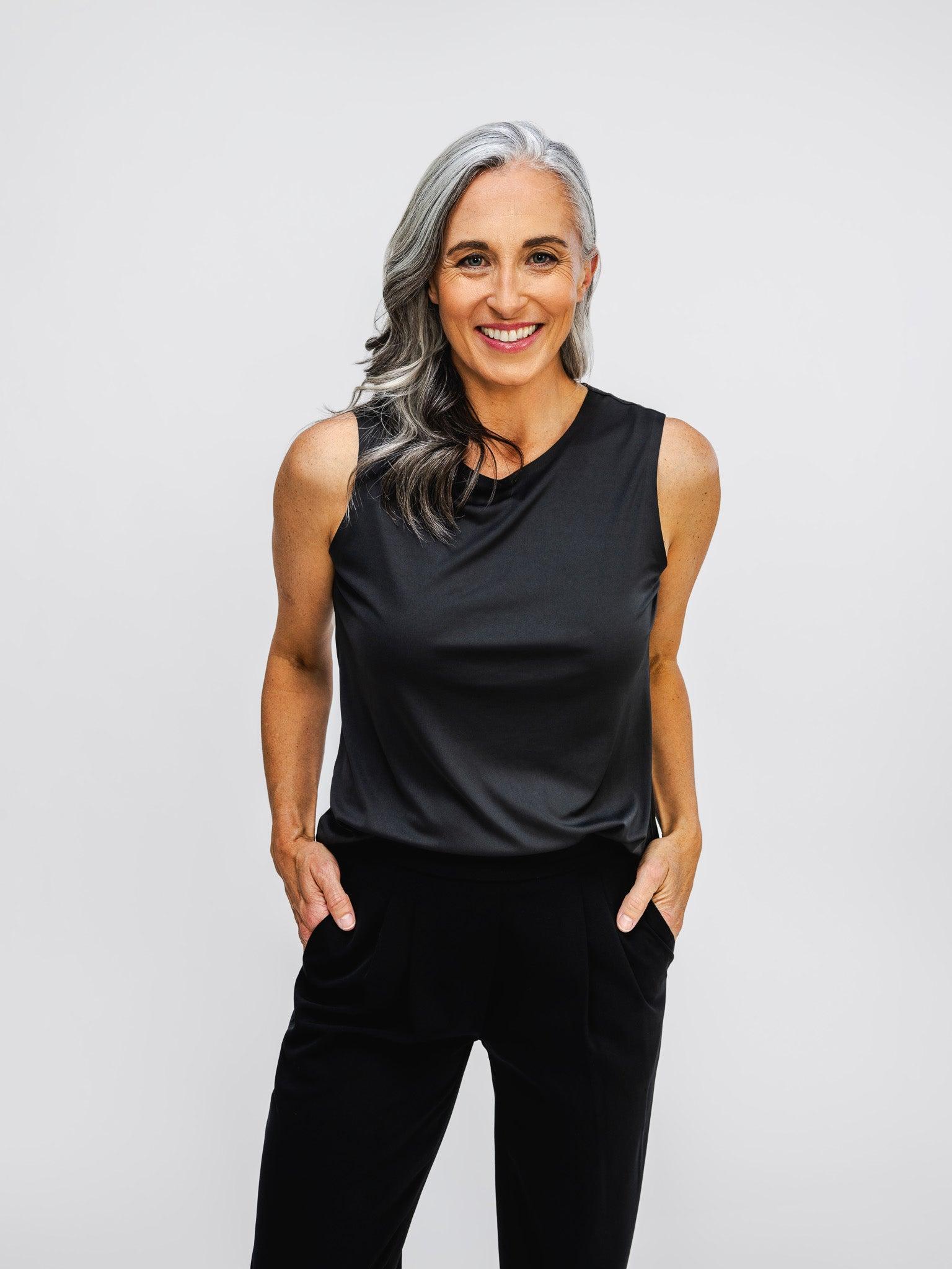 Women's Luxe Touch Mock Neck Tank Product Image