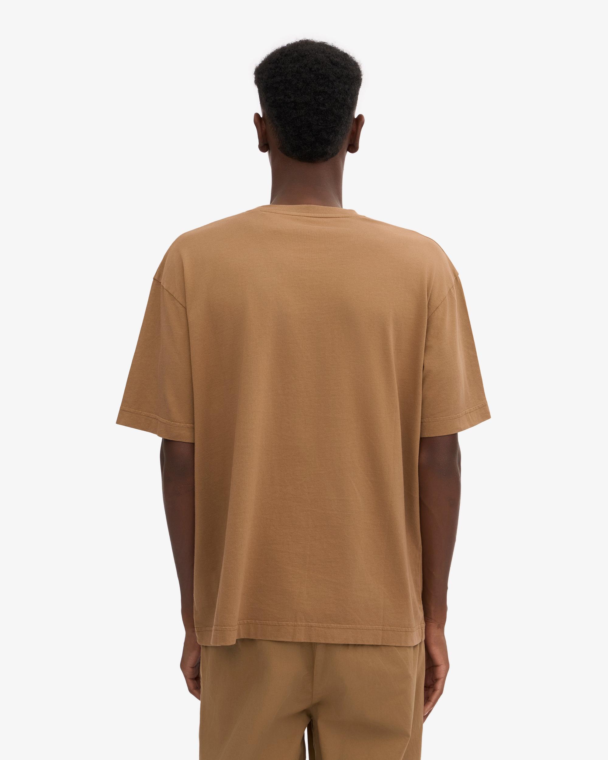 Oversized Organic T-Shirt - Sahara Camel Product Image