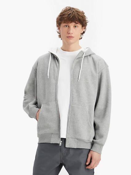 Workwear Zip-Up Hoodie Sweatshirt Product Image