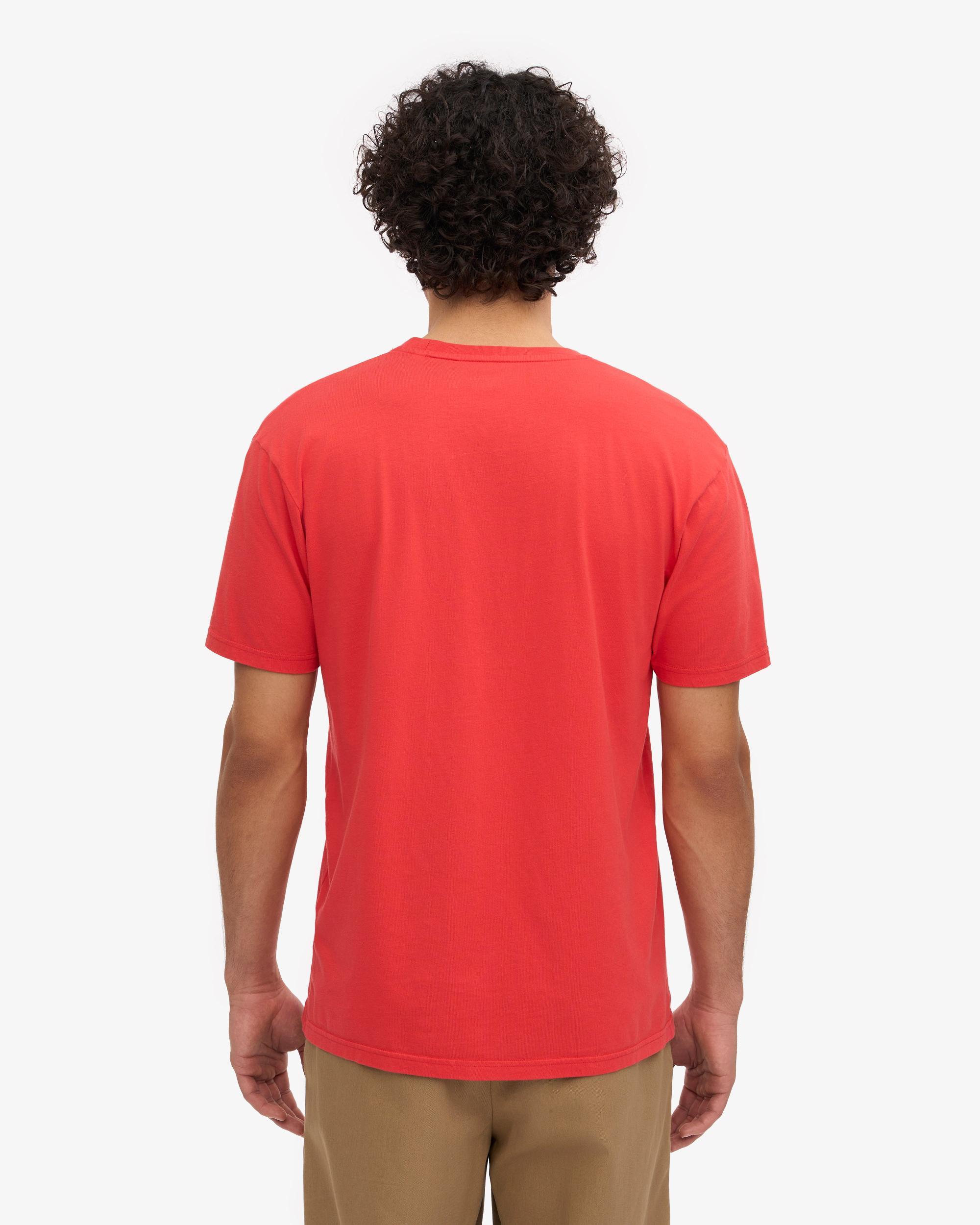 Classic Organic Tee - Red Tangerine Product Image