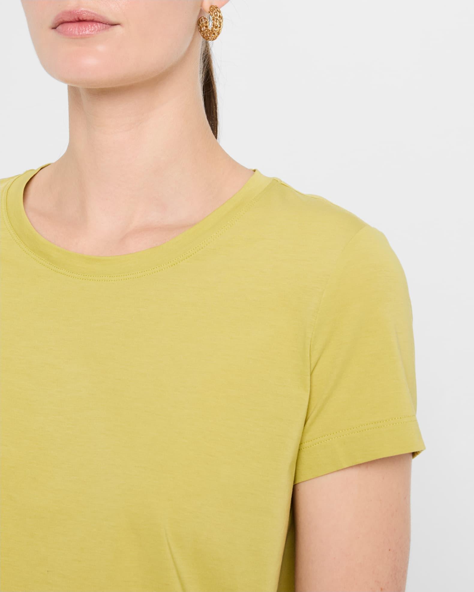 Modern Short-Sleeve Cotton Jersey Tee Product Image