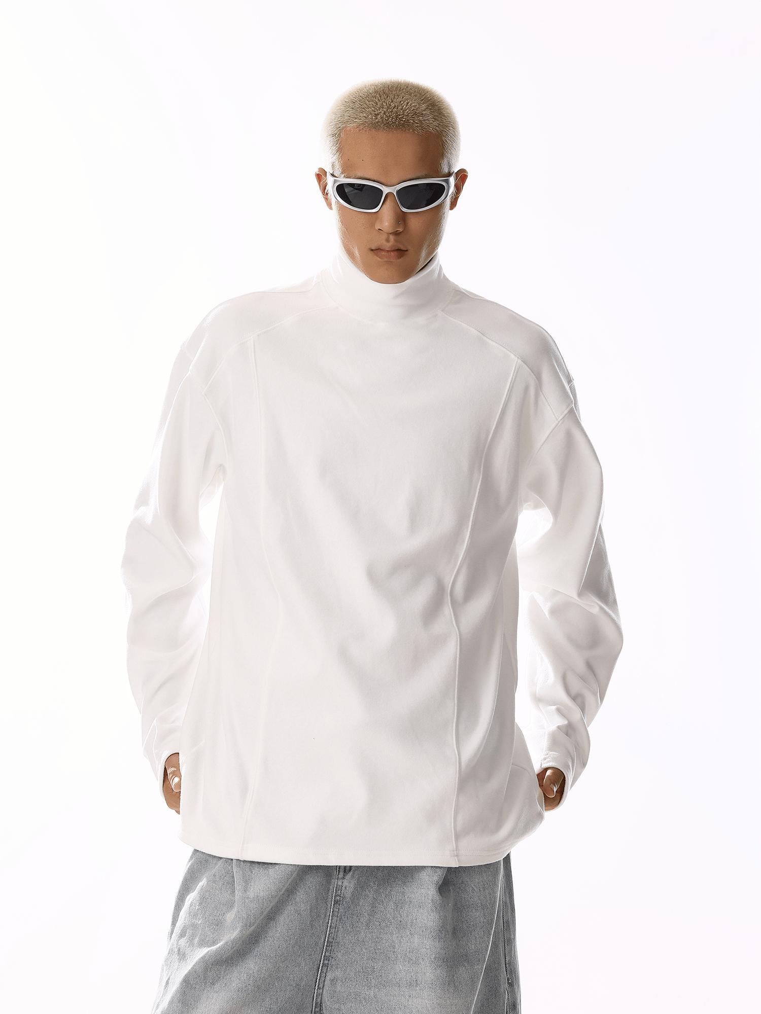 RT No. 19820 RECONSTRUCTED MOCK NECK LONGSLEEVE Product Image