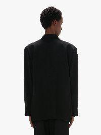 TUXED BLAZER WITH TASSEL DETAIL in black | JW Anderson US  Product Image