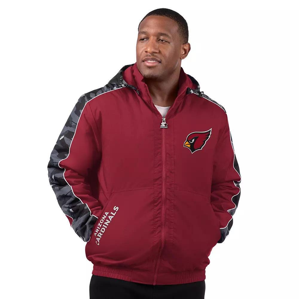 Men's Starter Navy Dallas Cowboys Thursday Night Gridiron Full-Zip Jacket,  Product Image