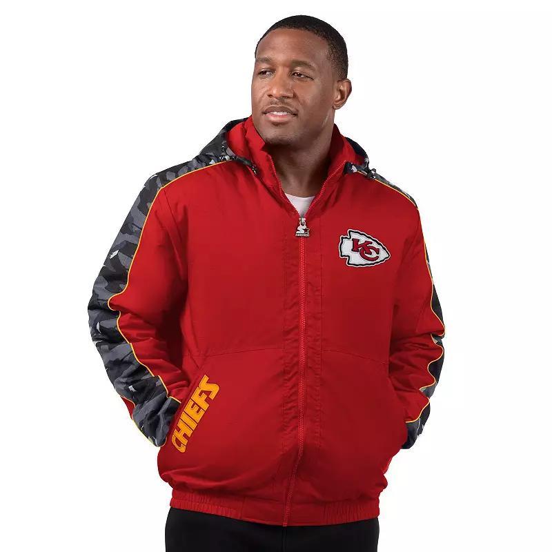 Men's Starter Red Kansas City Chiefs Thursday Night Gridiron Full-Zip Jacket,  Product Image