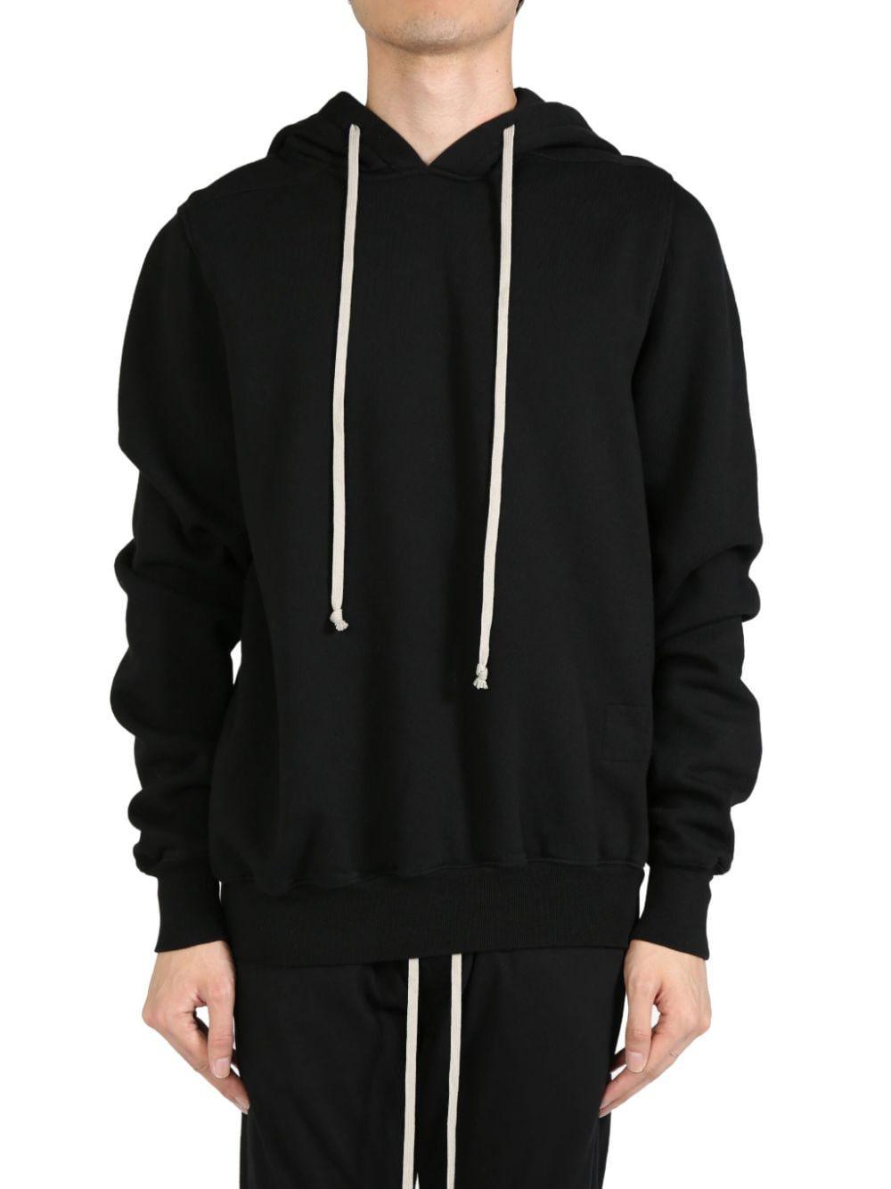 RICK OWENS DRKSHDW Black Porterville Granbury Hoodie In 09 Black Product Image