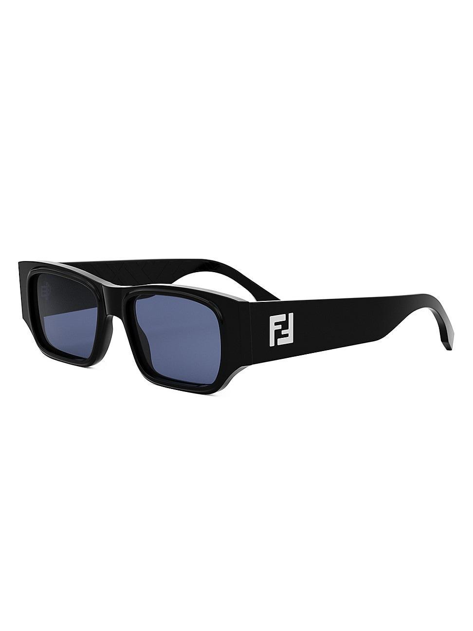 Mens FF Squared 54MM Rectangular Sunglasses Product Image
