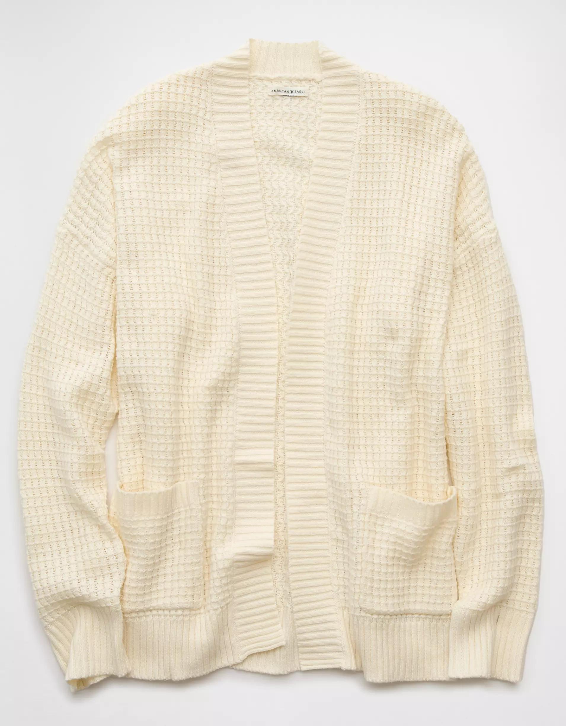 AE Open Stitch Cardigan Product Image