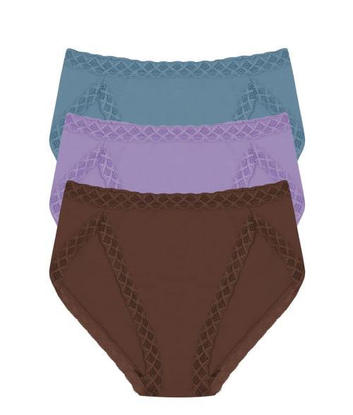 Three-Pack Bliss Cotton French-Cut Briefs Product Image