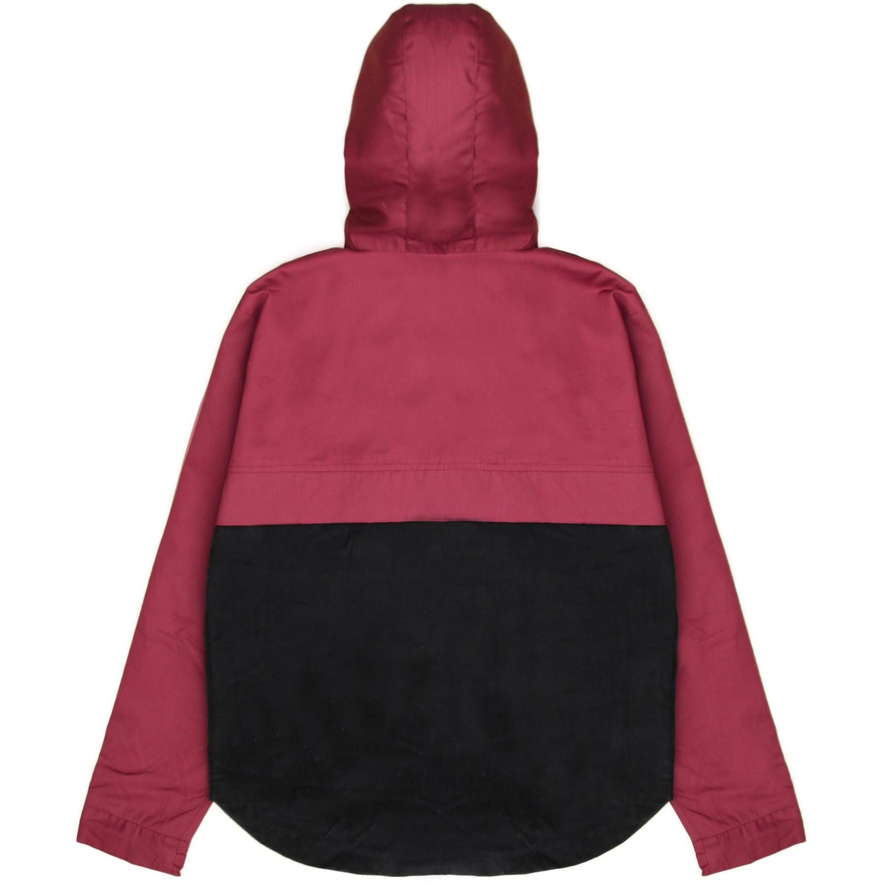 Blacksmith - Two Tone Corduroy/Canvas Pullover - Claret Product Image