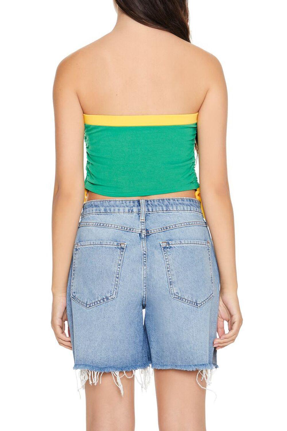 Sprite Graphic Ruched Tube Top | Forever 21 Product Image