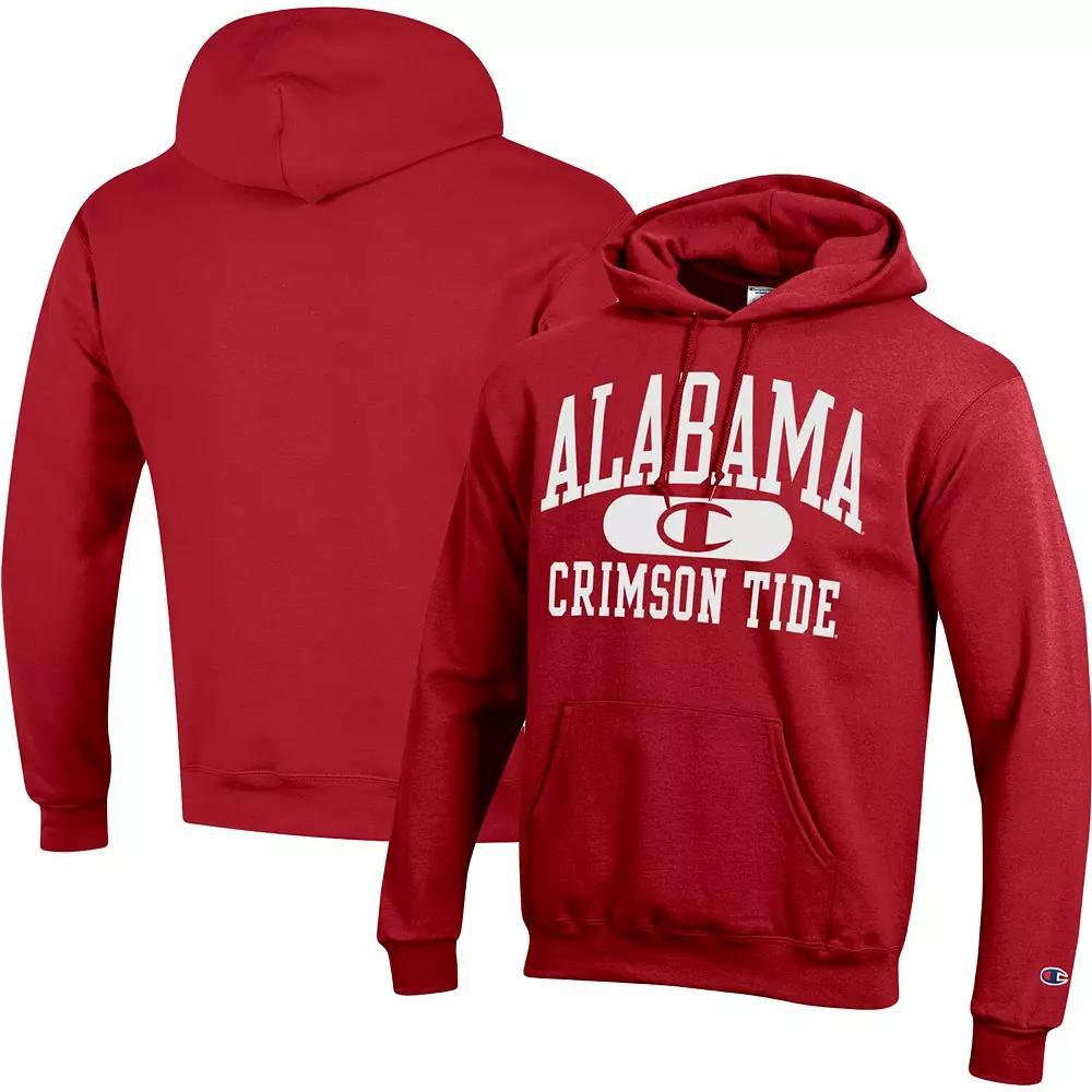 Men's Champion Crimson Oklahoma Sooners Arch Pill Pullover Hoodie,  Product Image
