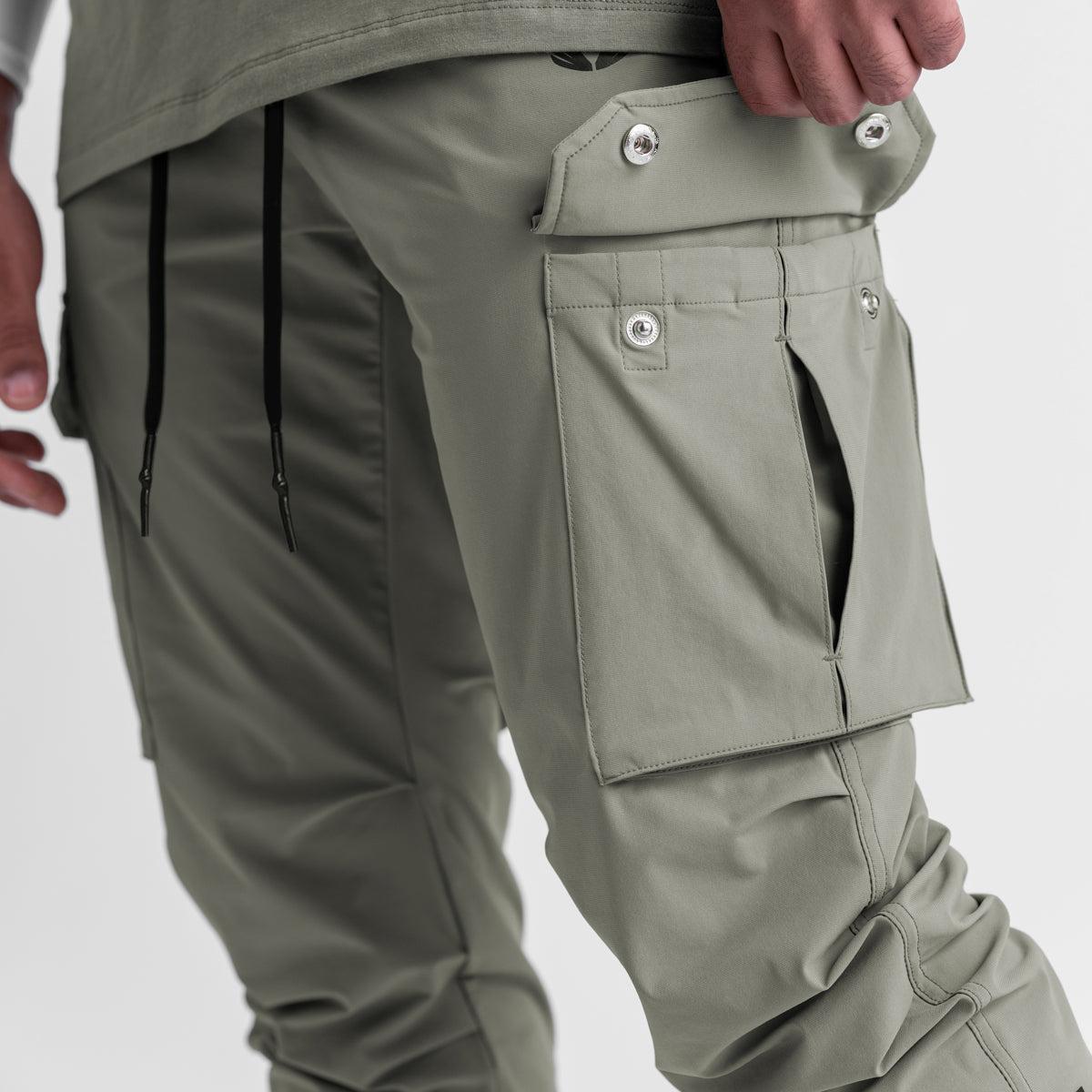 0825. Tetra-Lite® Cargo High Rib Jogger - Sage Product Image