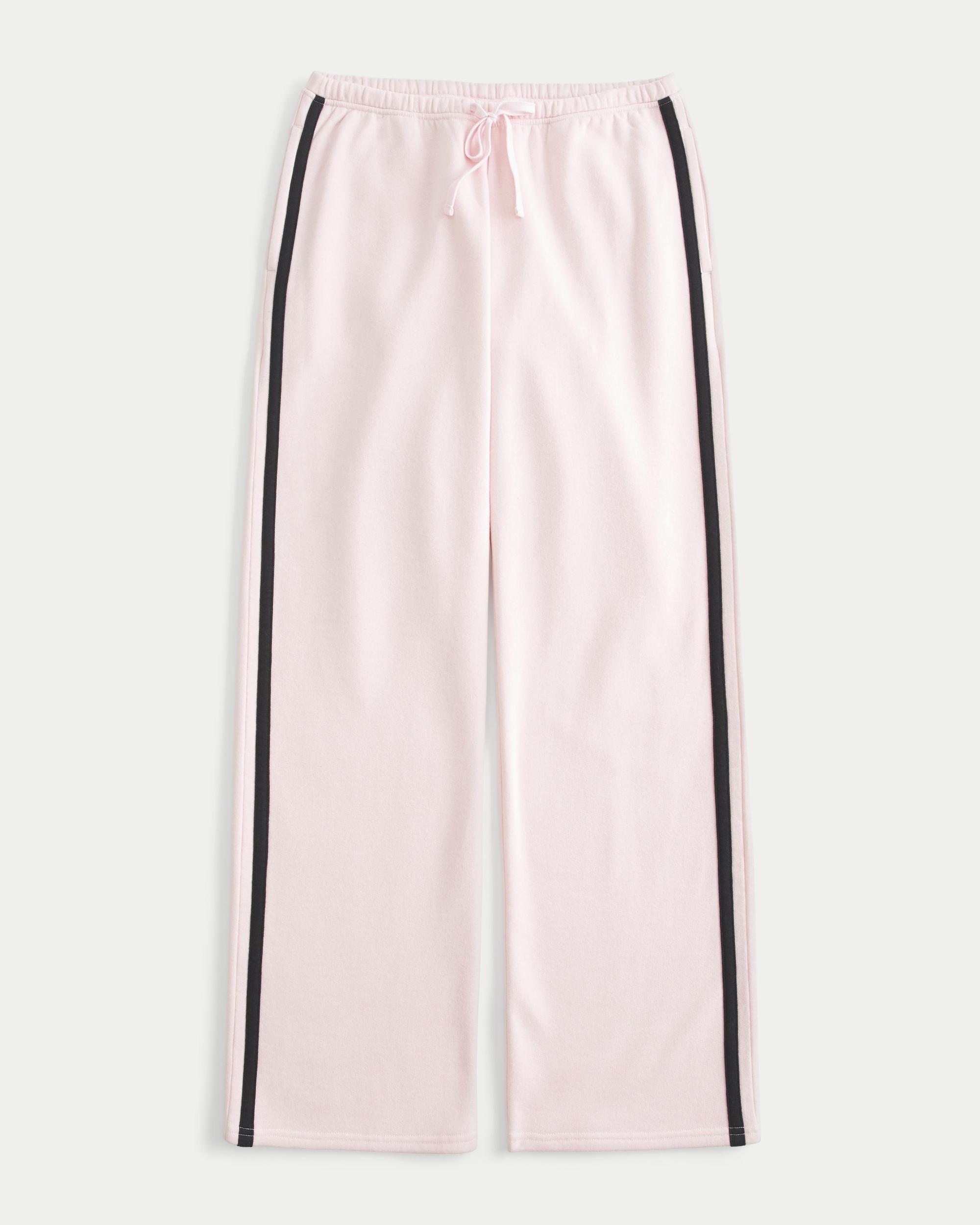 Side-Stripe Straight Sweatpants Product Image