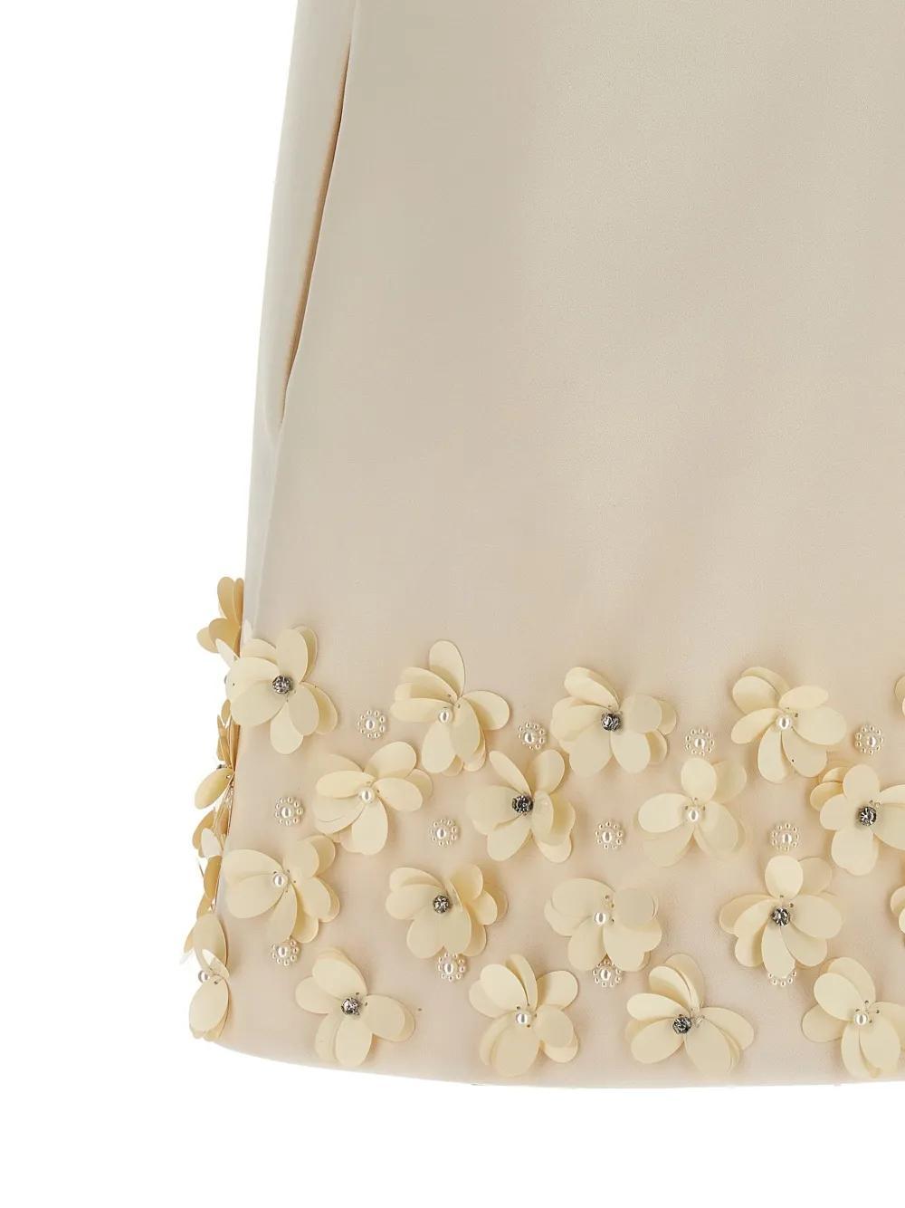 sequin-embellished crepe mini dress Product Image