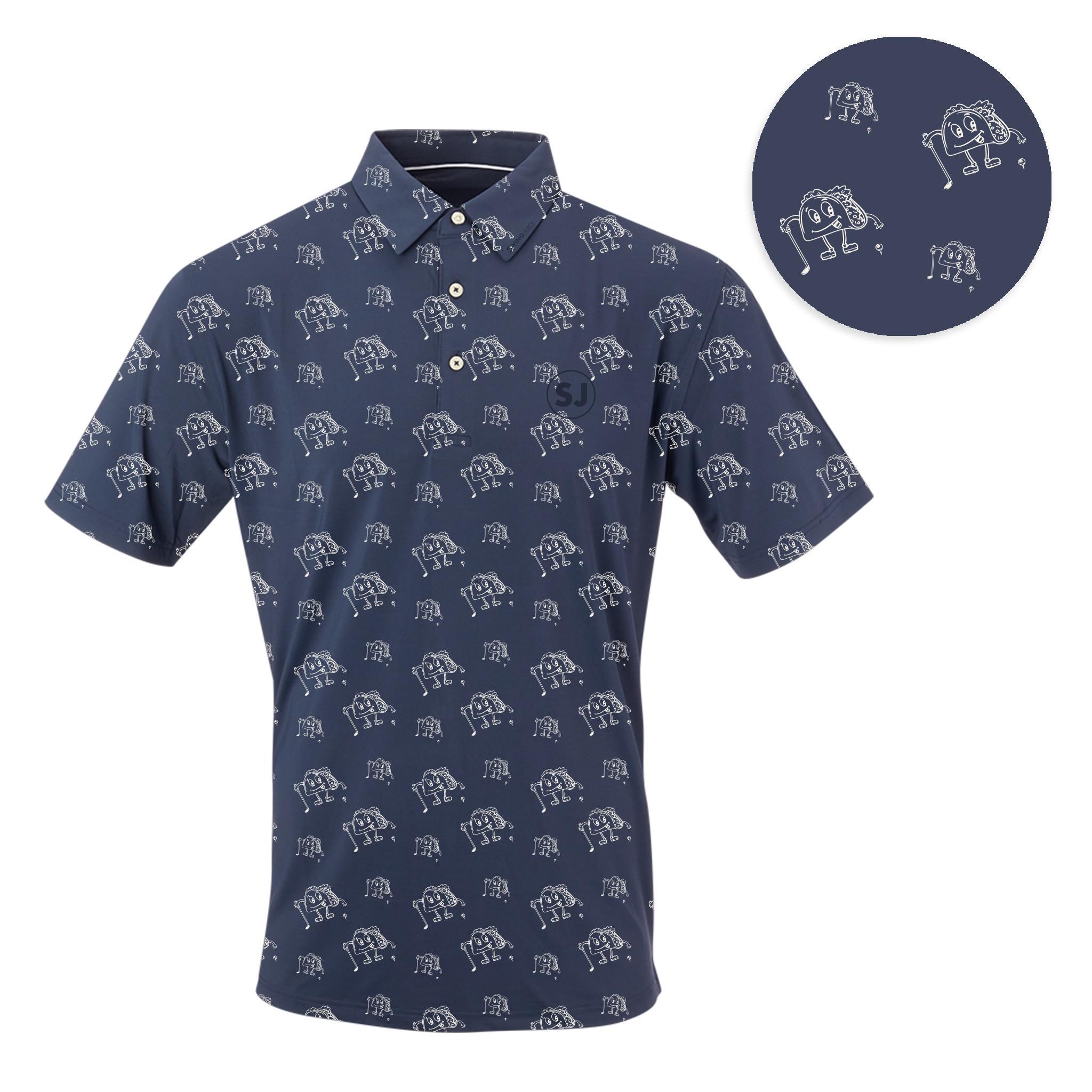 SwingJuice Golf & Tacos Men's Polo Male Product Image