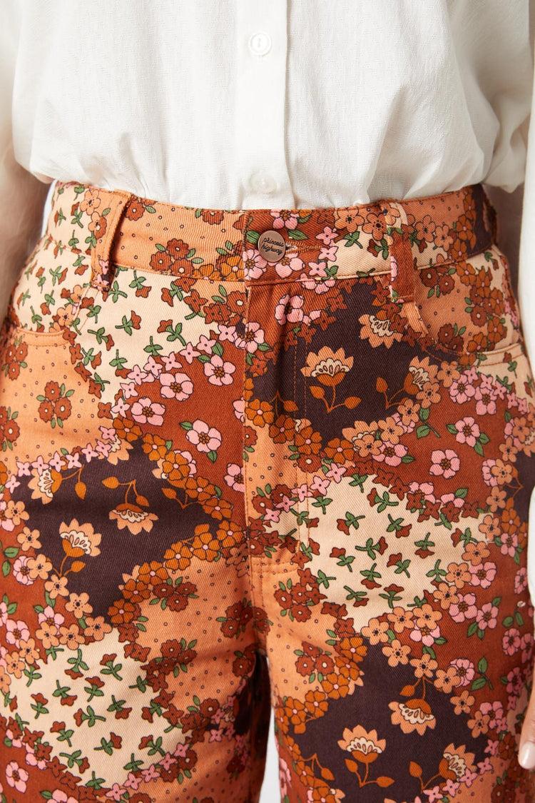 Patchwork Flower Jean Product Image