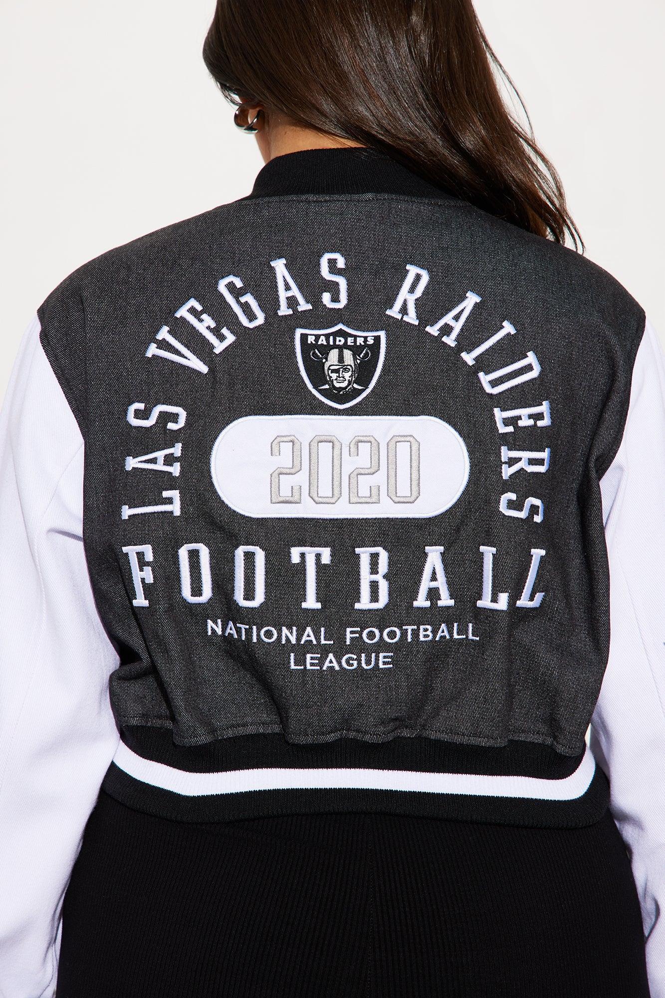 Raiders Home Game Jacket - Black Wash Product Image