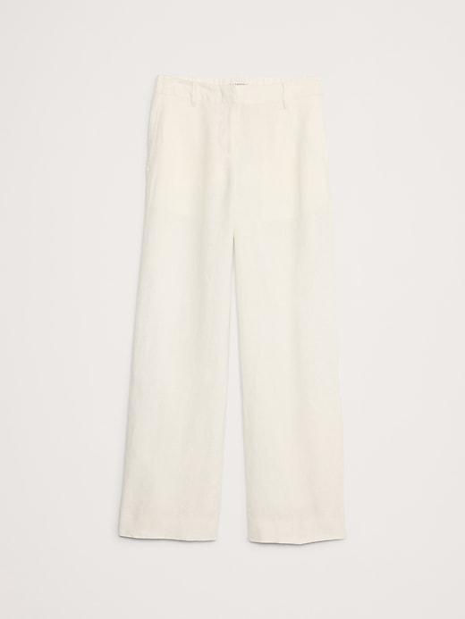 The Everyday Wide-Leg Linen Pant Product Image