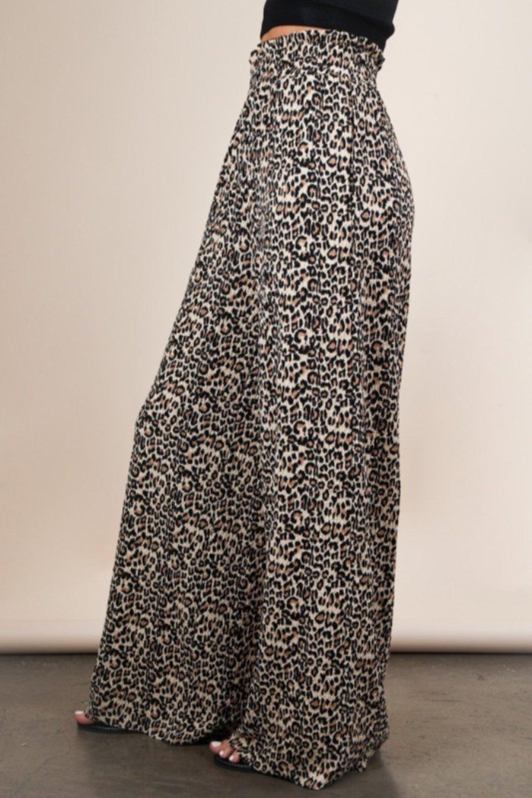 Leopard Print Pants Product Image