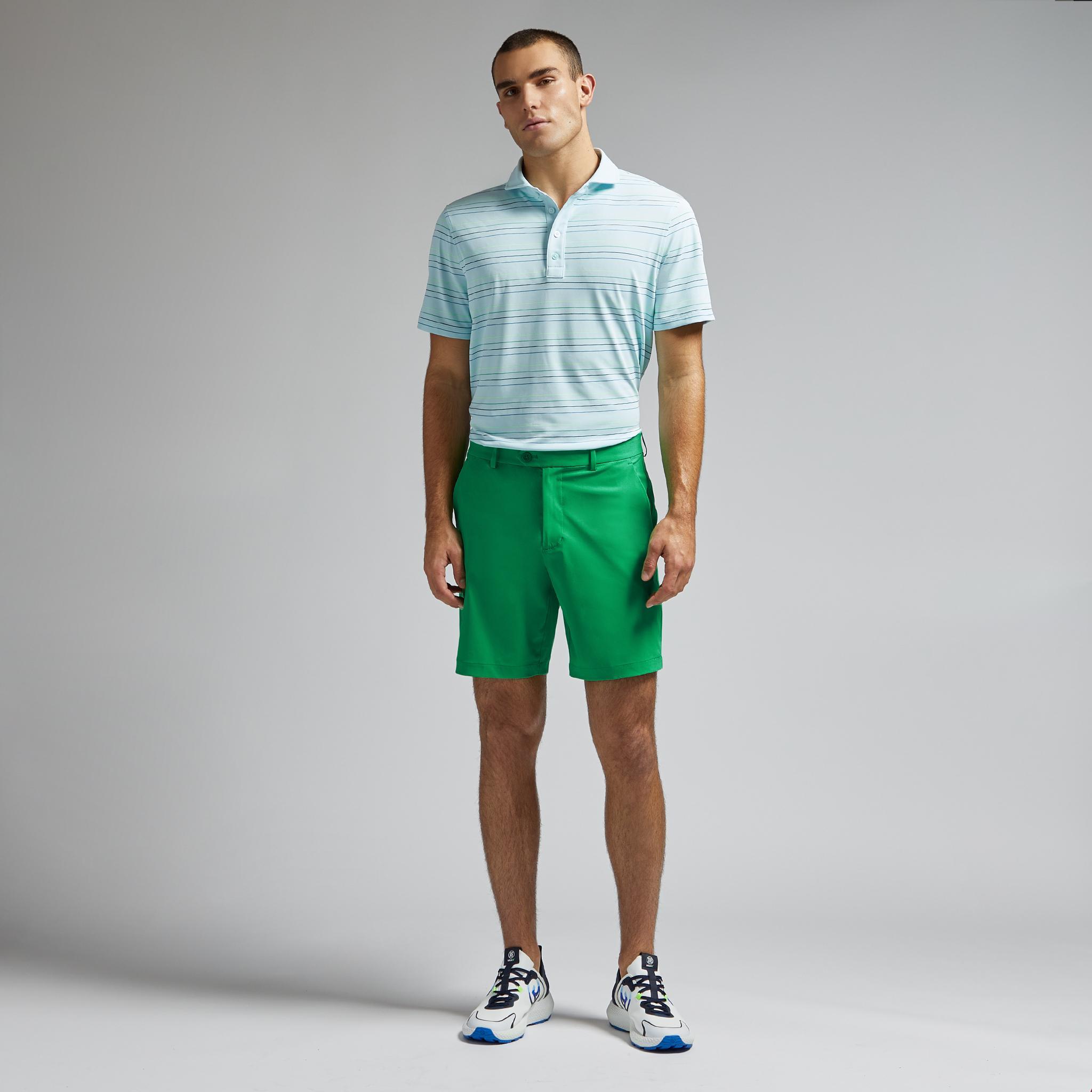 MULTI STRIPE TECH PIQUÉ POLO Product Image