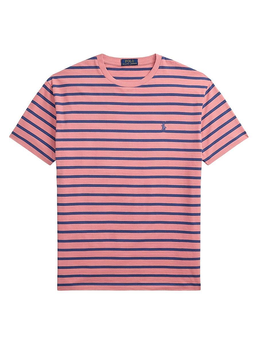 Mens Classic-Fit Striped Jersey T-Shirt Product Image