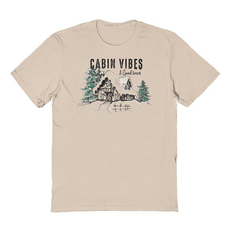 Men's Cabin Vibes Graphic Tee, Women's, Size: XXL, Brown Product Image