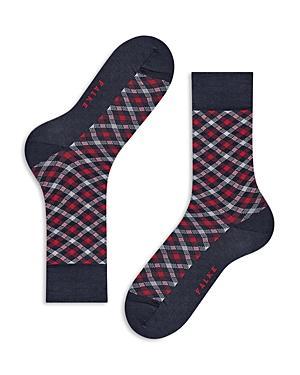 Falke Smart Cotton Blend Check Socks Product Image