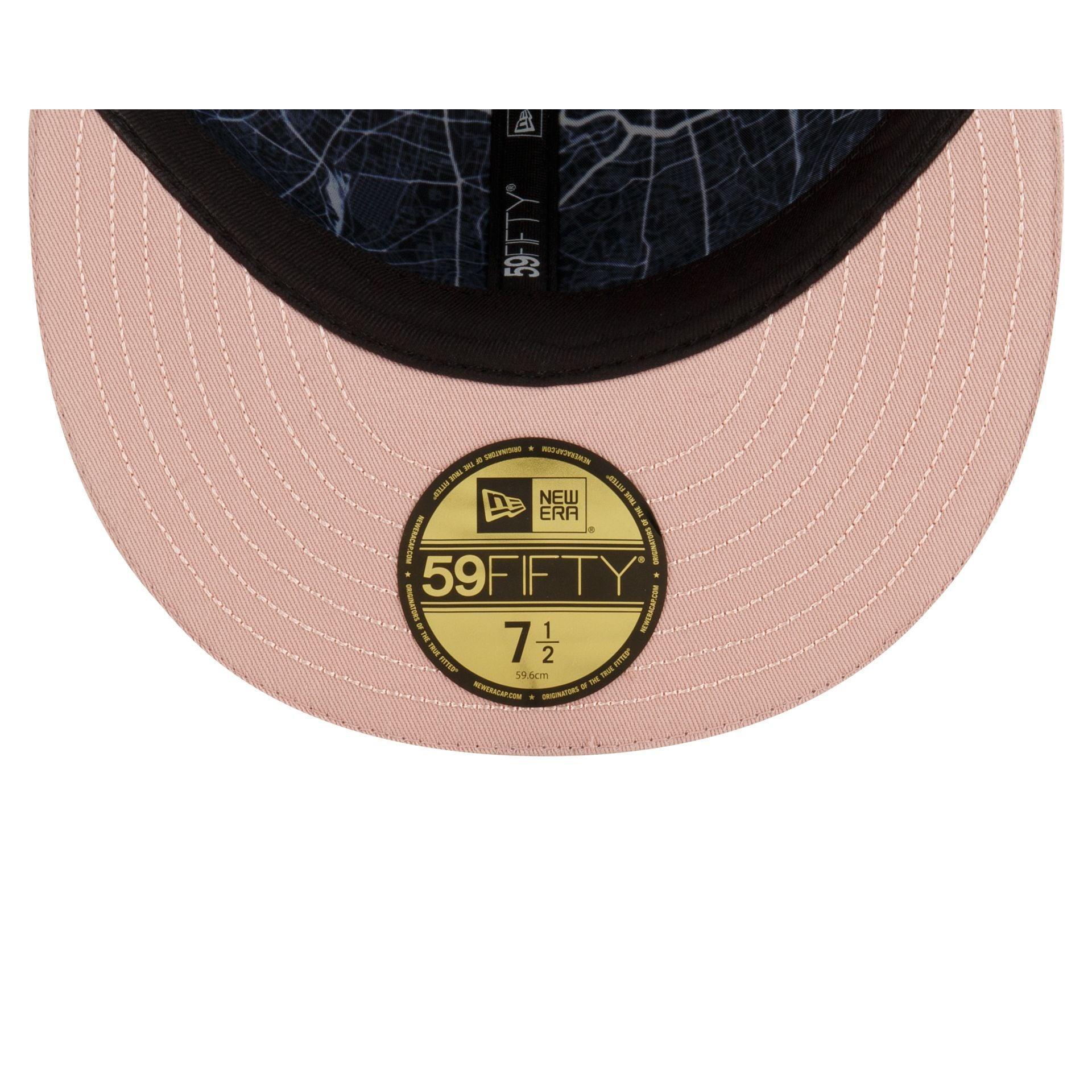 Paris Saint-Germain Tonal All Over Print 59FIFTY Fitted Hat Male Product Image