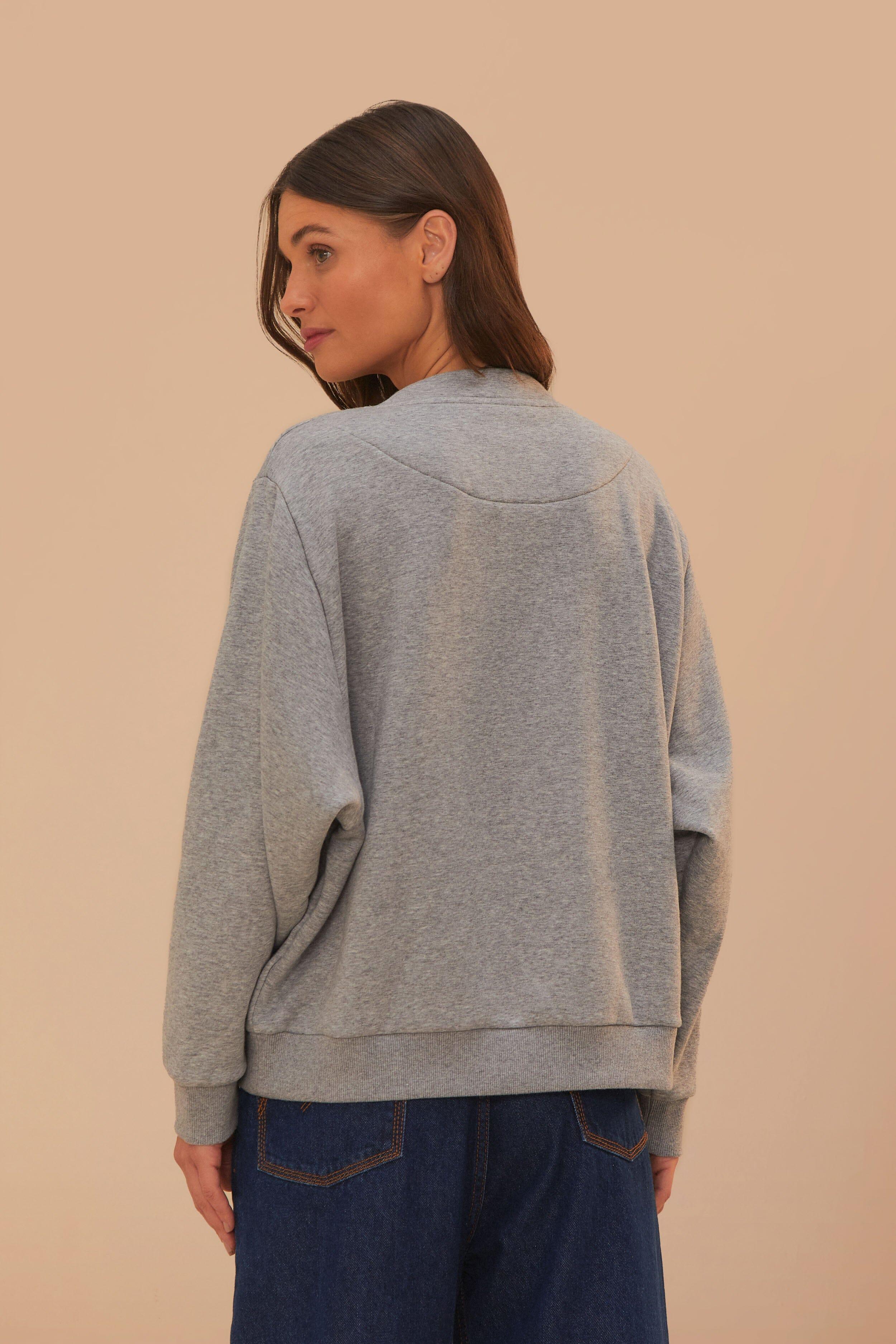 Grey Farm Rio Sweatshirt, GREY / XXS Product Image