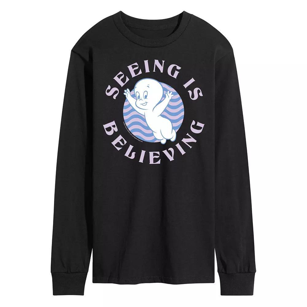 Men's Casper Seeing Is Believing Long Sleeve, Size: XL, Black Product Image