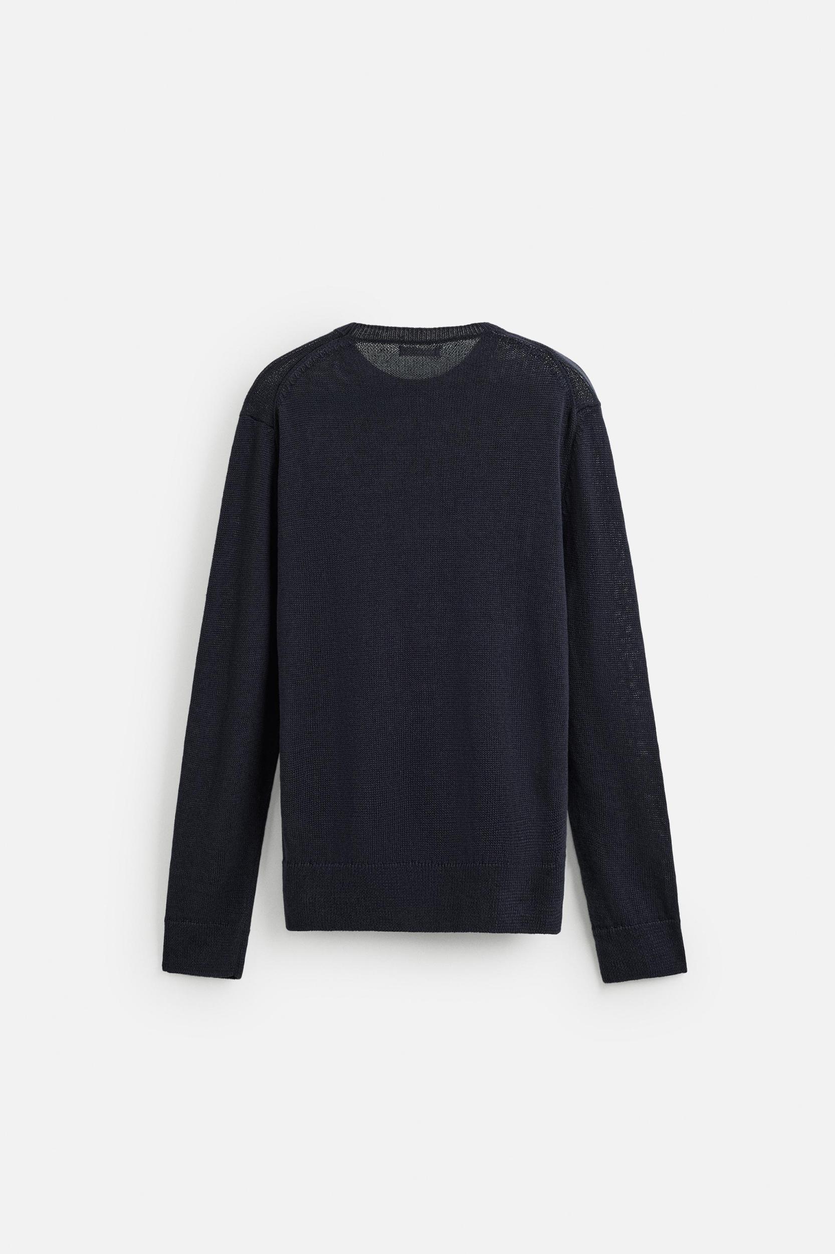 LINEN - COTTON SWEATER Product Image