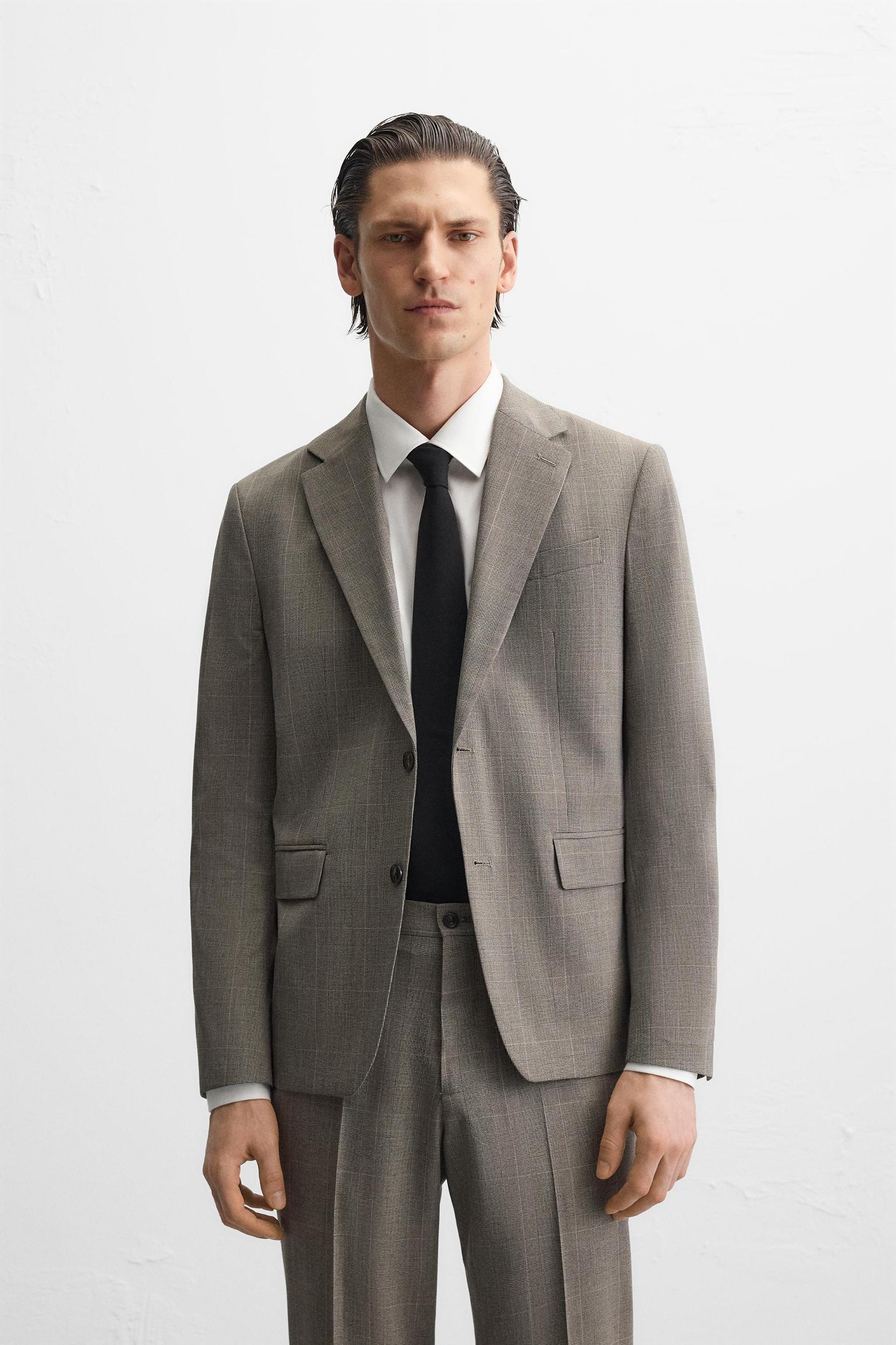 PLAID SUIT JACKET Product Image