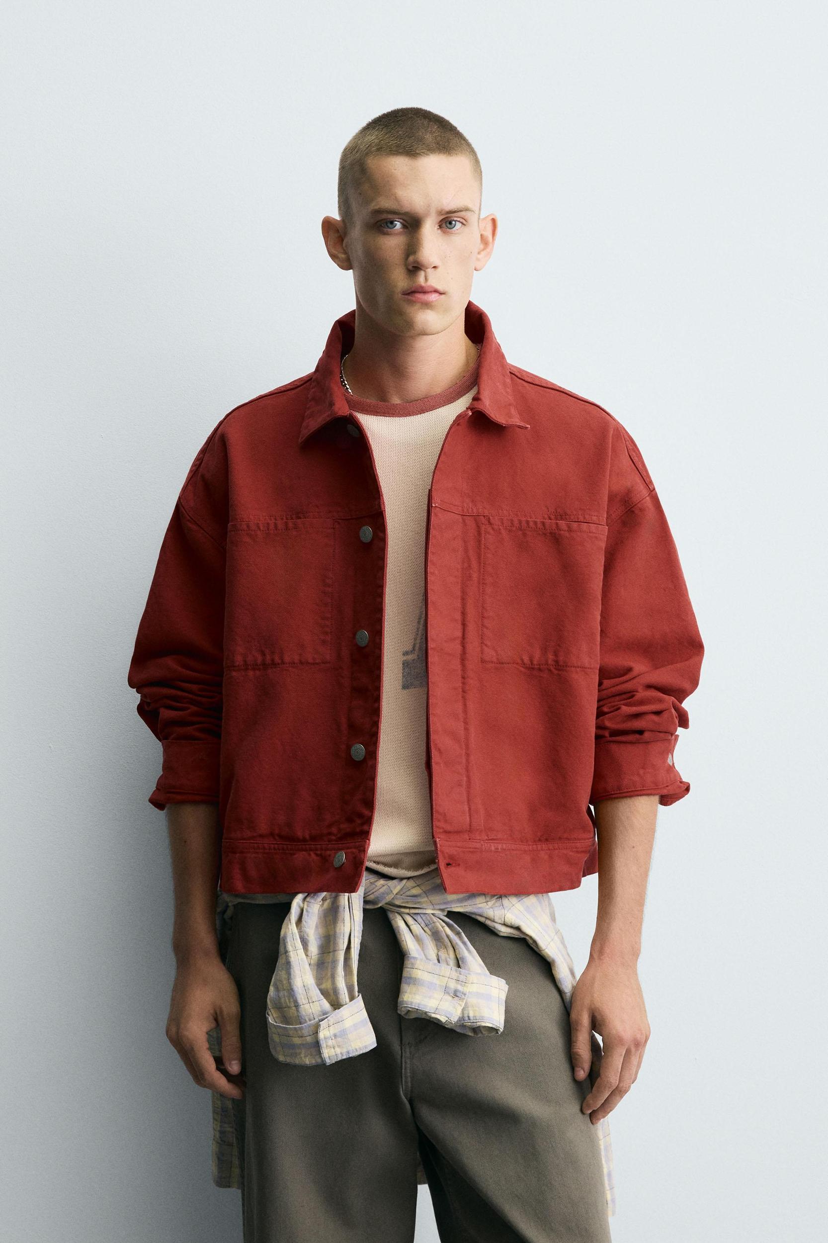 CROPPED FIT JACKET Product Image