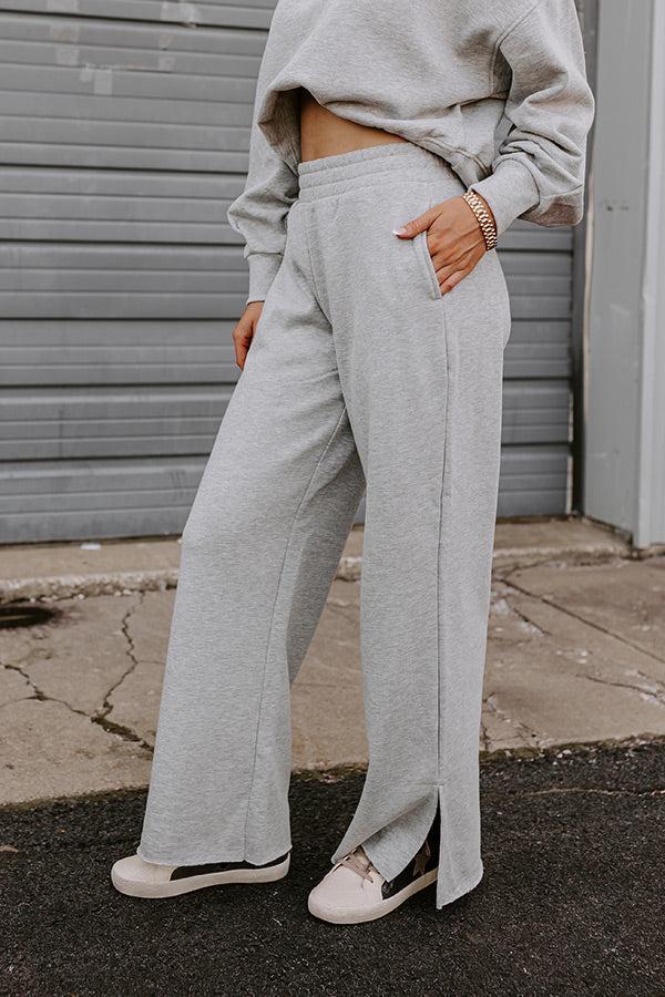 Risen Cozier Than Ever Pants In Grey Product Image