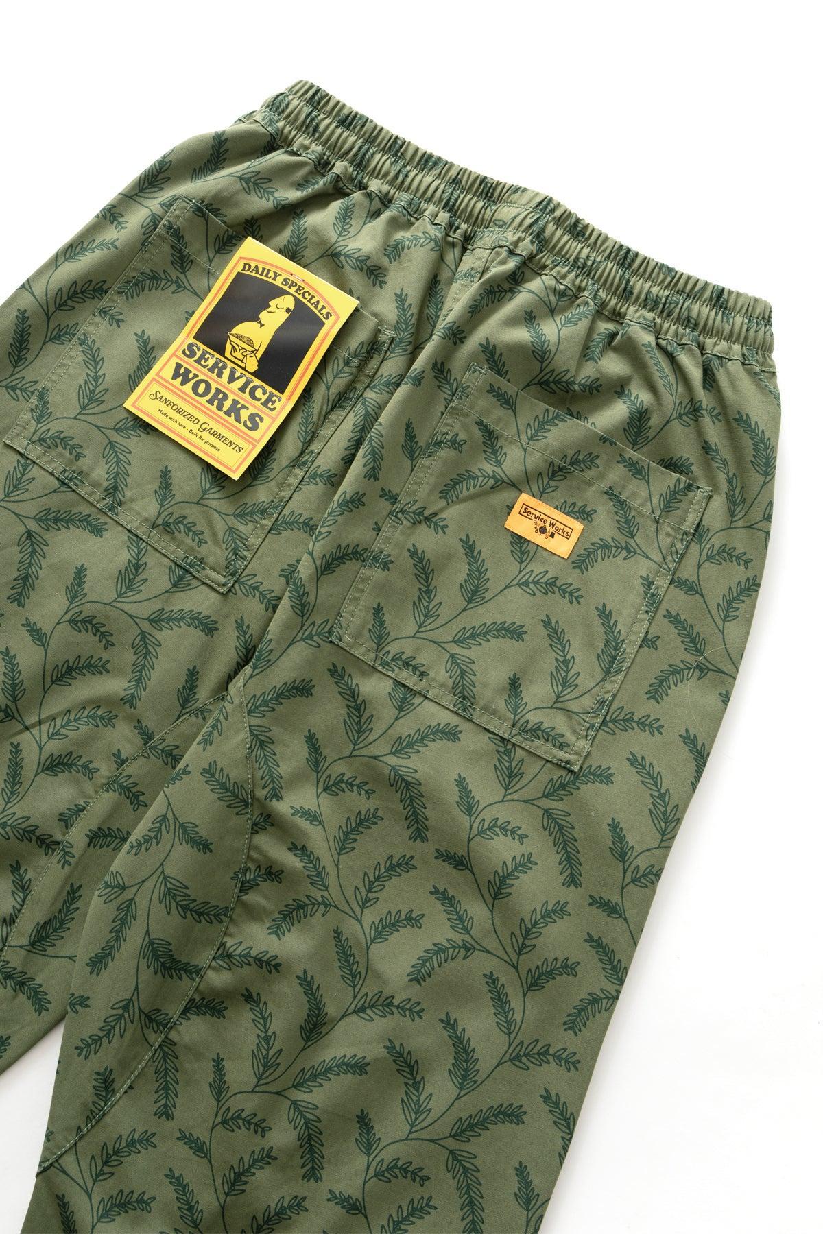 Service Works - Branch Twill Chef Pants - Olive Product Image