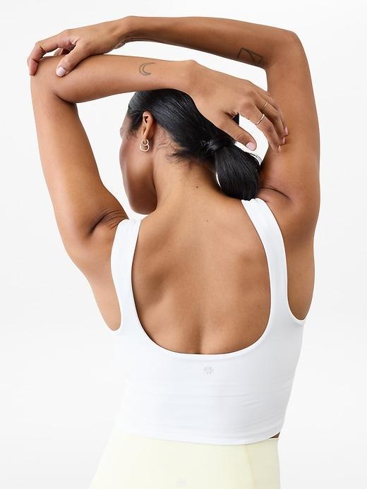 Transcend Square Neck Crop Sports Bra A-C Product Image