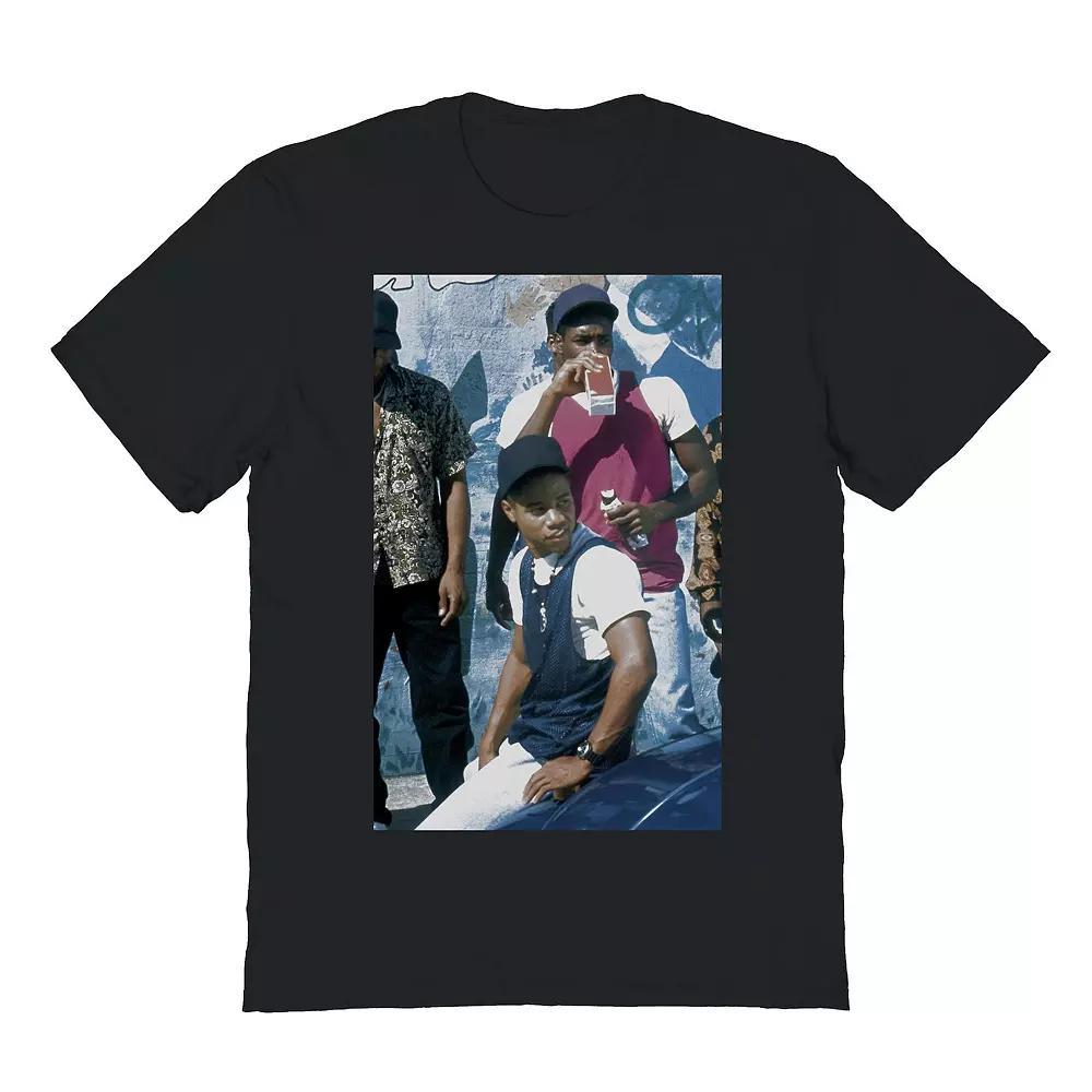 Men's Boyz N The Hood Front Back Graphic Tee, Size: Large, Black Product Image